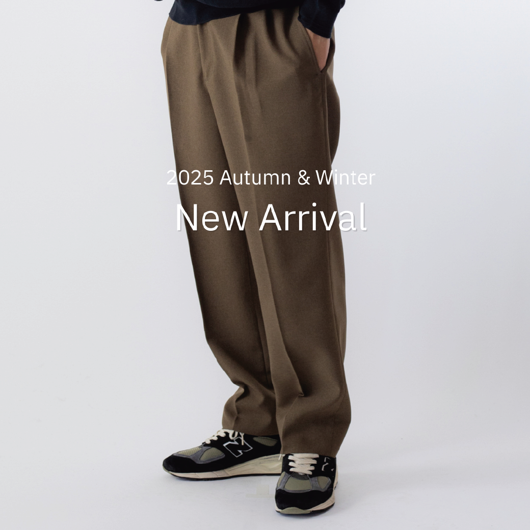 【新作&再入荷のお知らせ】 Urban Military Trousers & PUJOL-standard- が再登場!