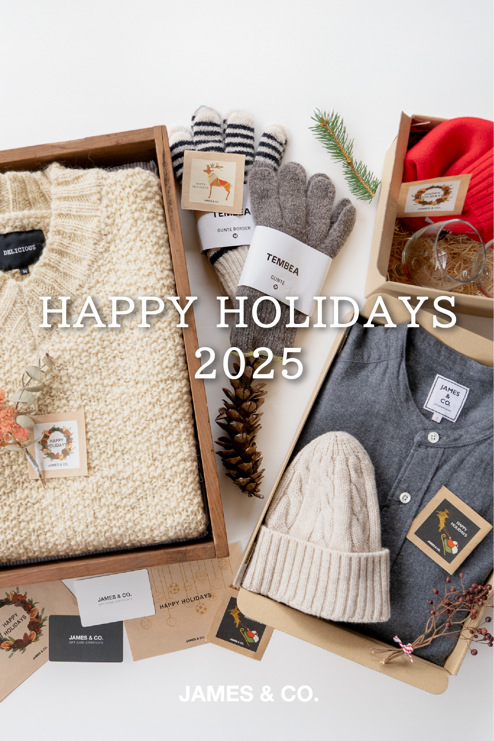 【HAPPY HOLIDAY】 ¥5,000 GIFT CARD