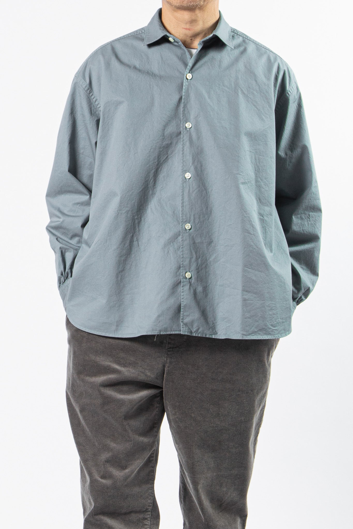 Small Collar Big Shirt -24FW-