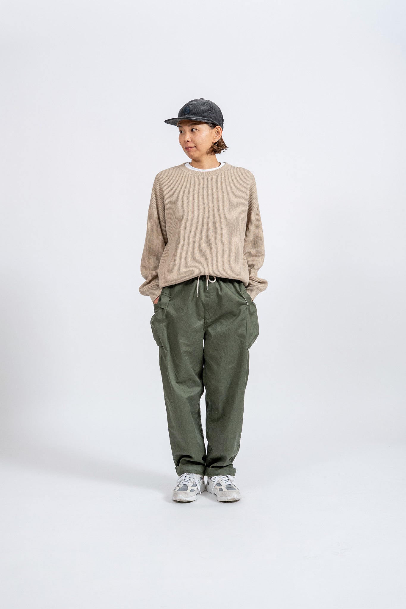 Military Easy Pants - KHK