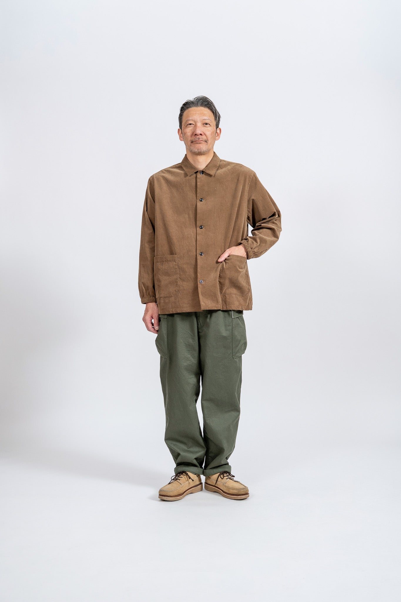 Corduroy Shirt Blouson - MOC