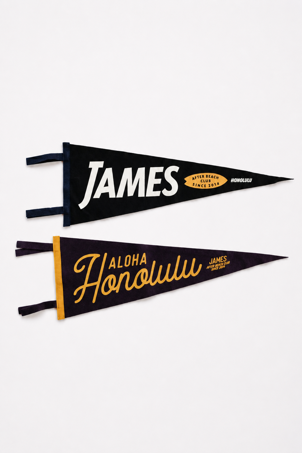 JAMES ABC Oxford Pennant - BLK