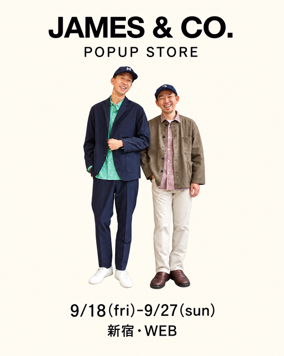 【POP UP】ZABOU新宿店にてPOP-UP開催のお知らせ