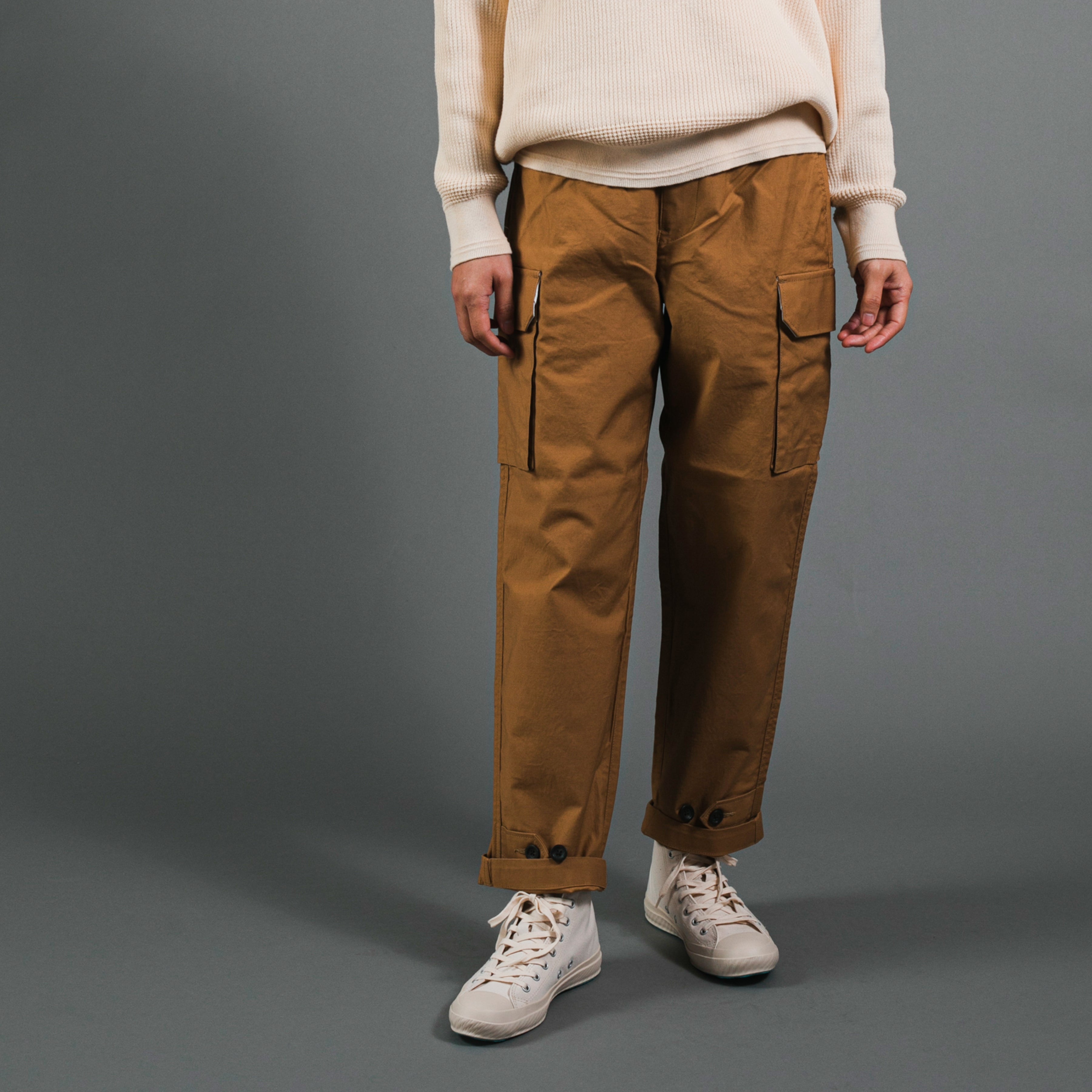 ORIBE感謝祭今だけ10％OFF!】WIDE FRENCH CARGO PANTS（ワイドフレンチ