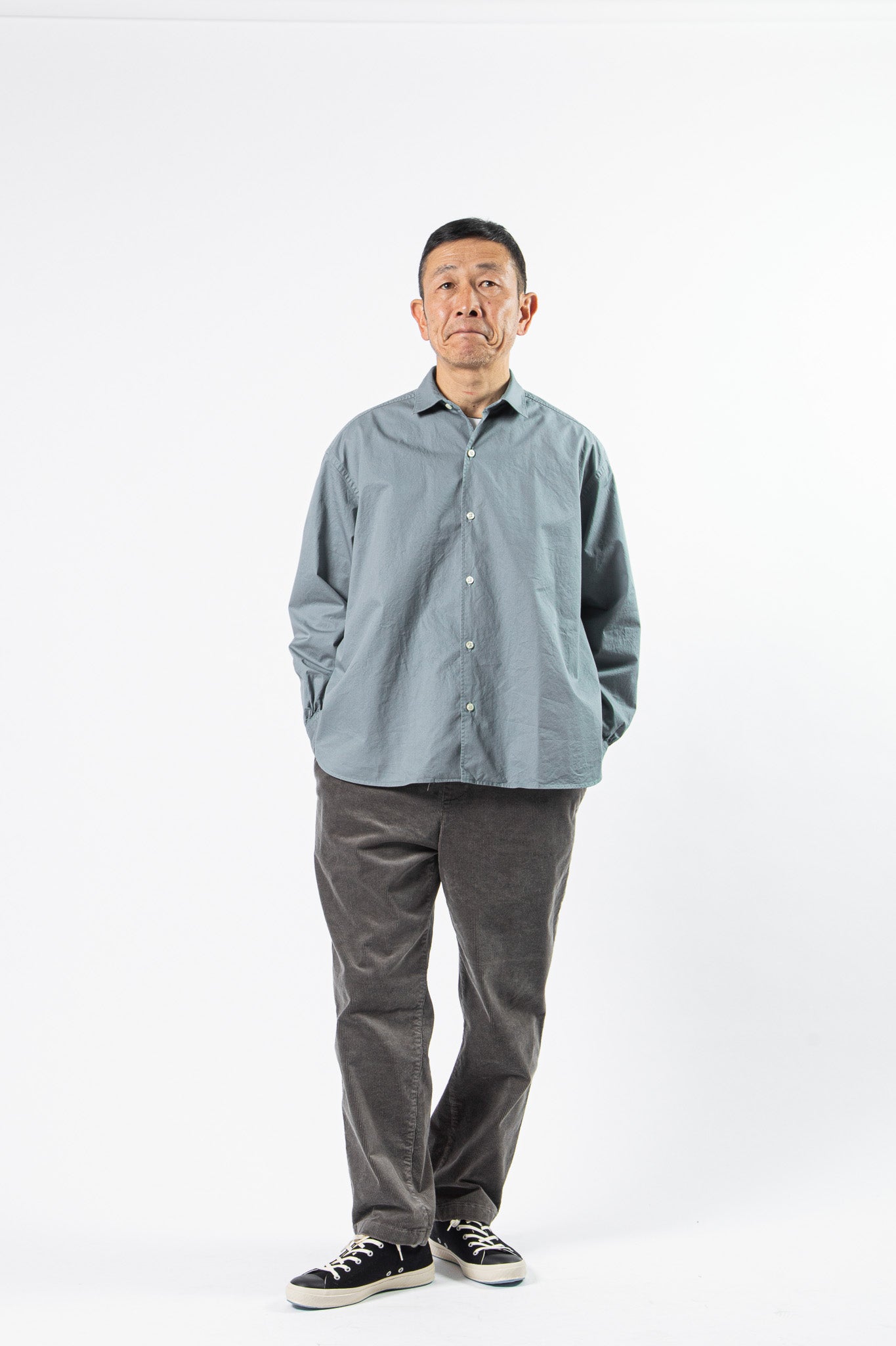 Small Collar Big Shirt -24FW-
