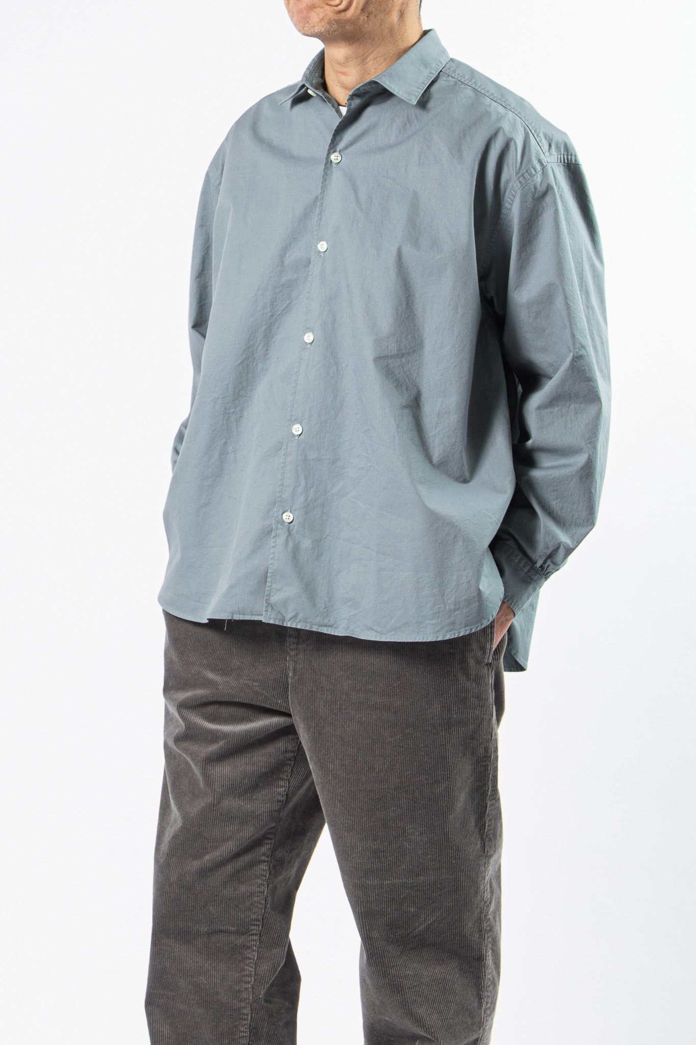 Small Collar Big Shirt -24FW-