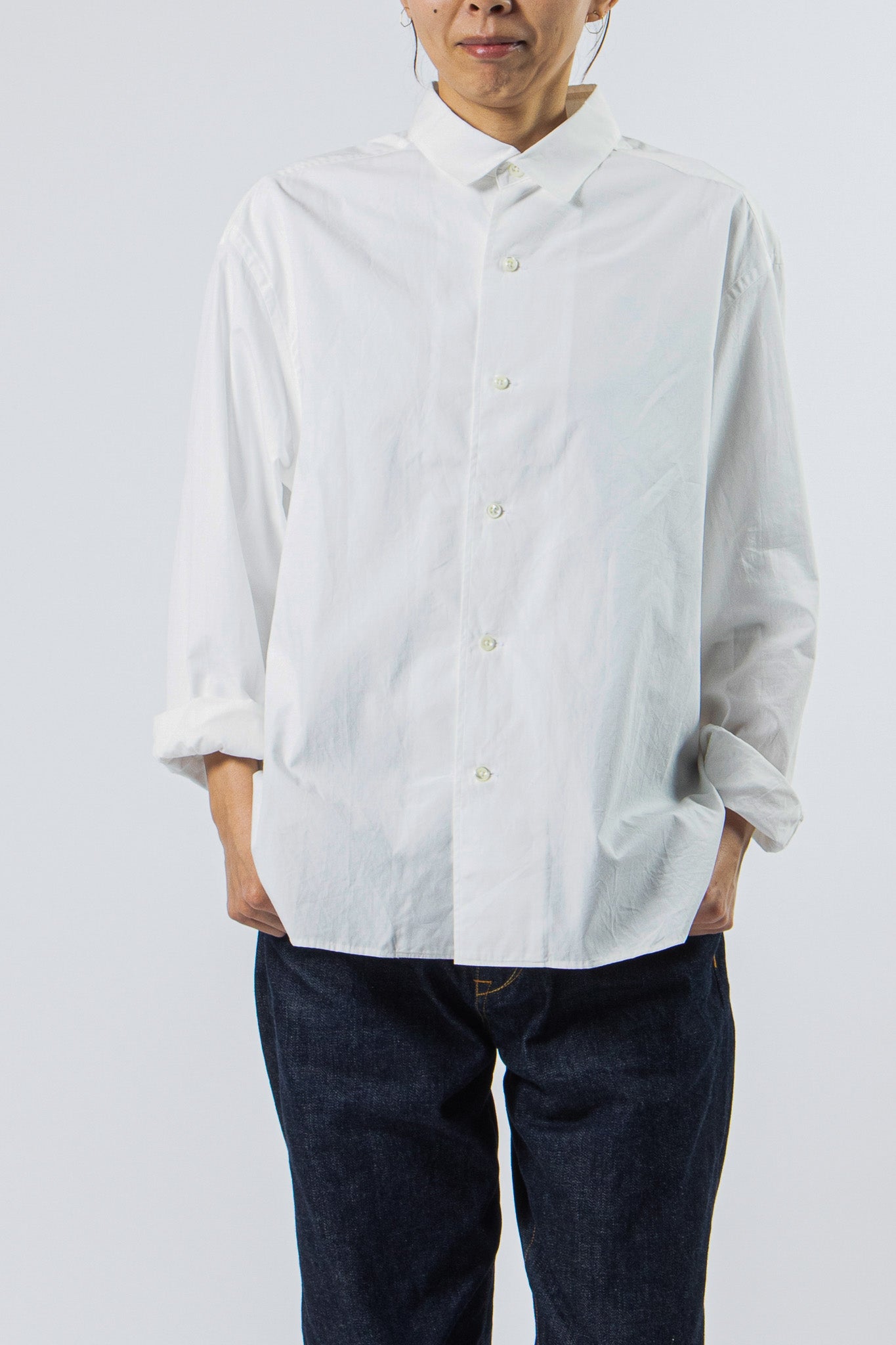 Small Collar Big Shirt -24FW-