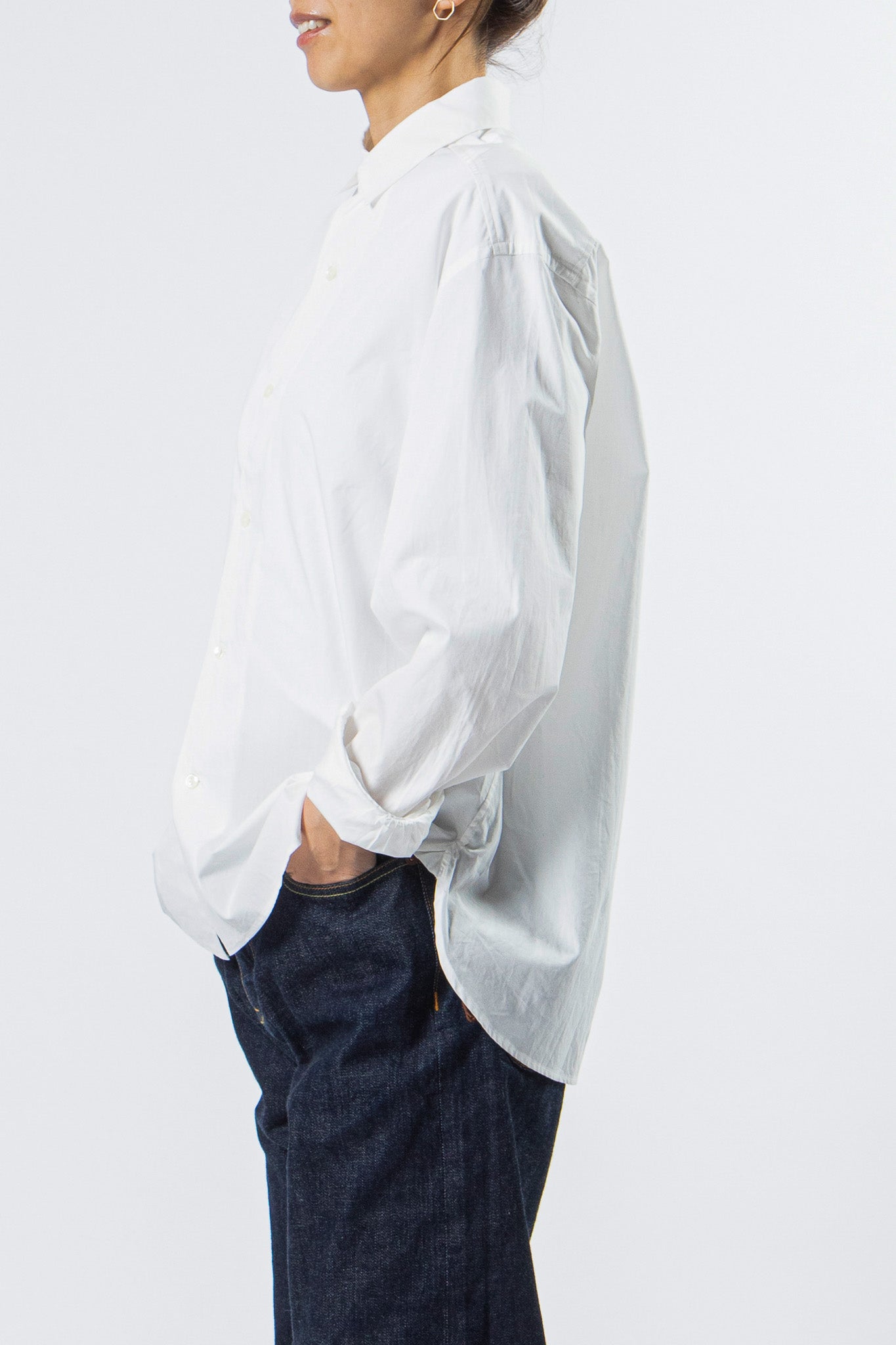 Small Collar Big Shirt -24FW-