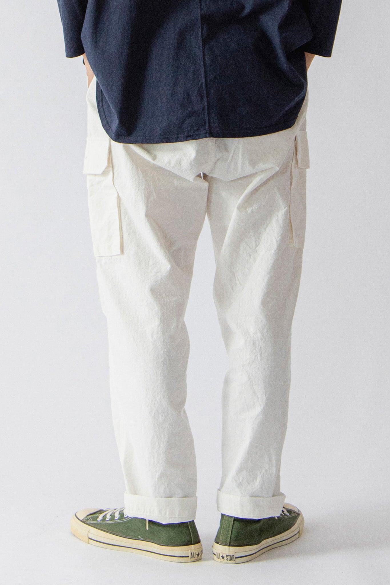 WIDE FRENCH CARGO PANTS -RIPSTOP-（ワイドフレンチカーゴパンツ-リップストップ-）