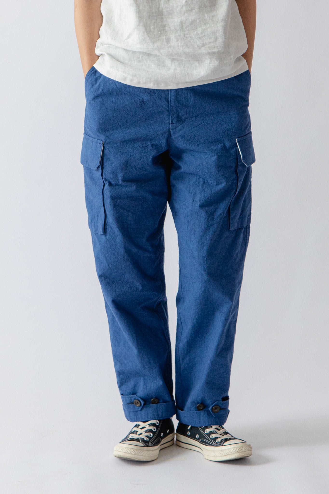 WIDE FRENCH CARGO PANTS -RIPSTOP-（ワイドフレンチカーゴパンツ-リップストップ-）