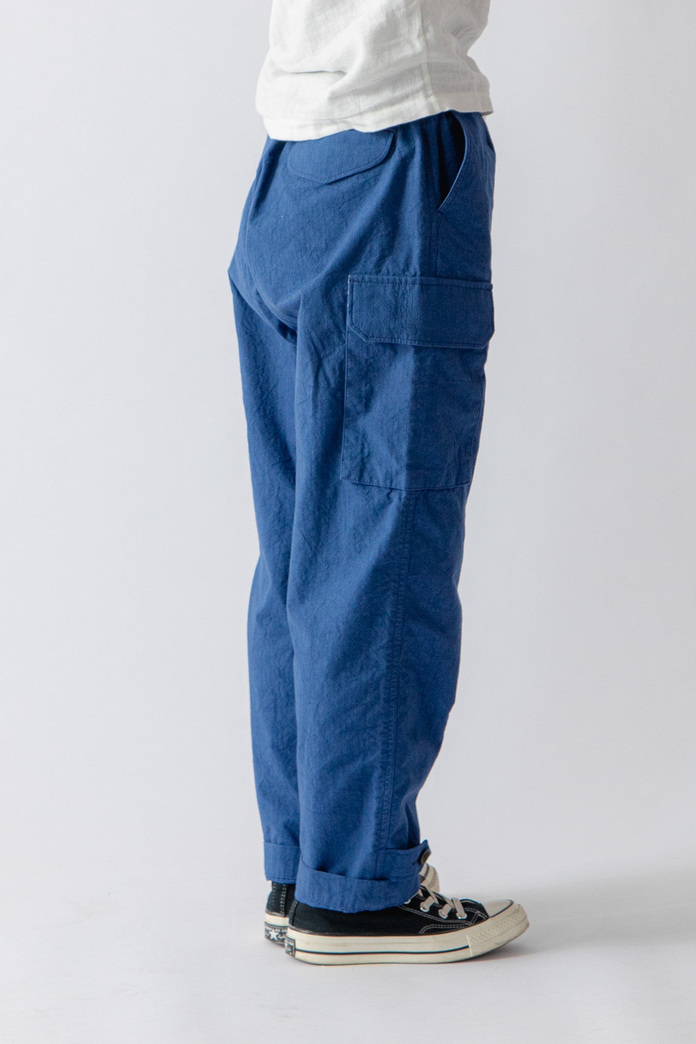 WIDE FRENCH CARGO PANTS -RIPSTOP-（ワイドフレンチカーゴパンツ-リップストップ-）