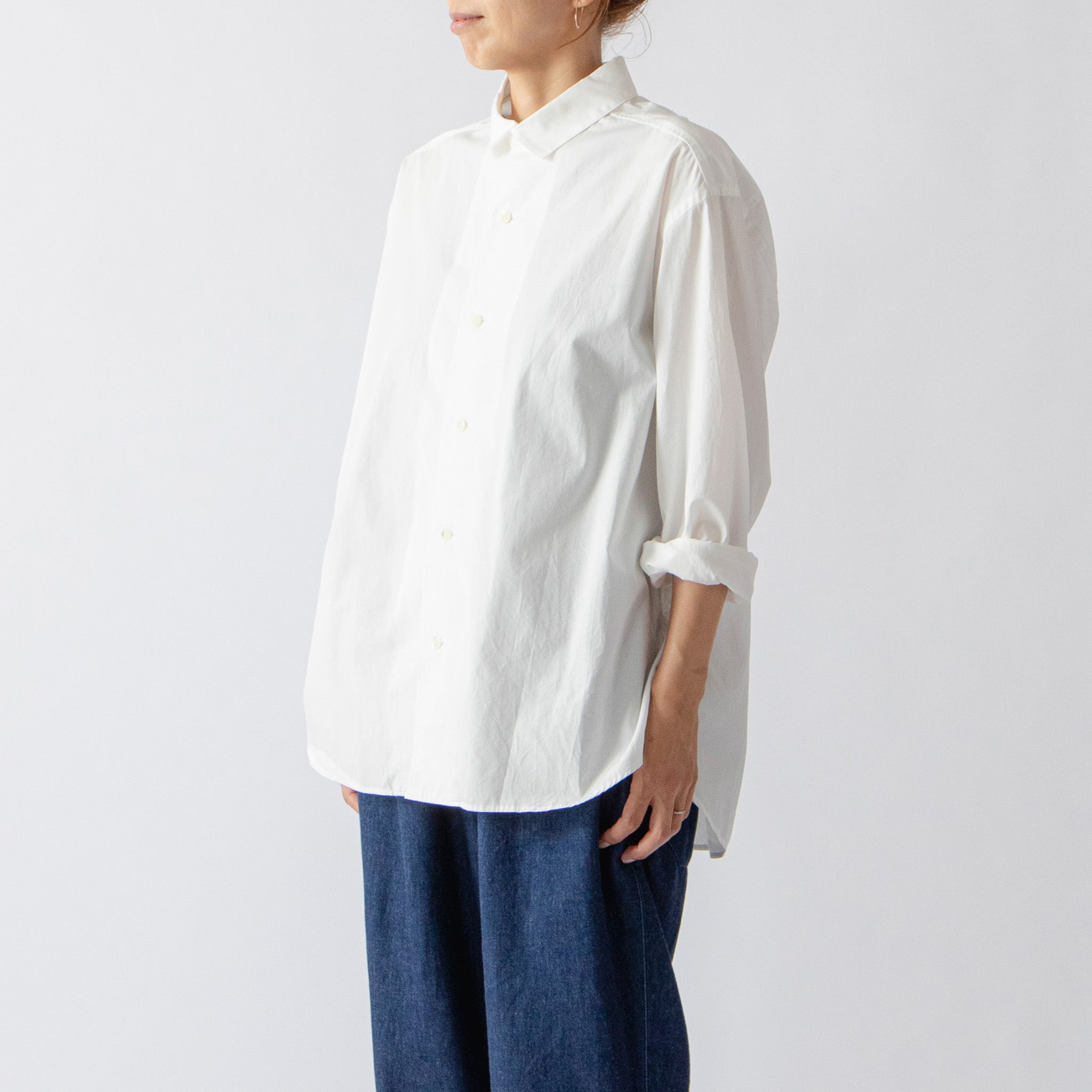 Small Collar Big Shirt（スモールカラービッグシャツ）-25SS-