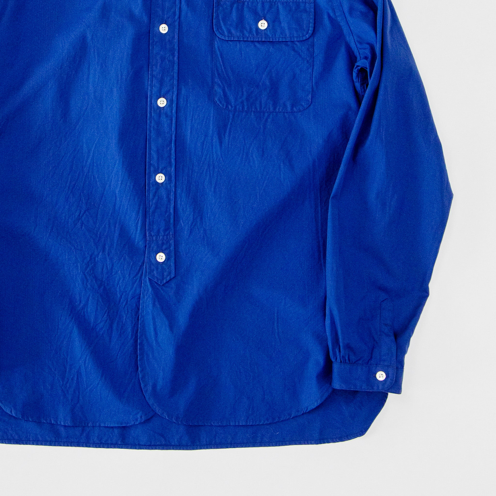 Band Collar Long Sleeve Shirt