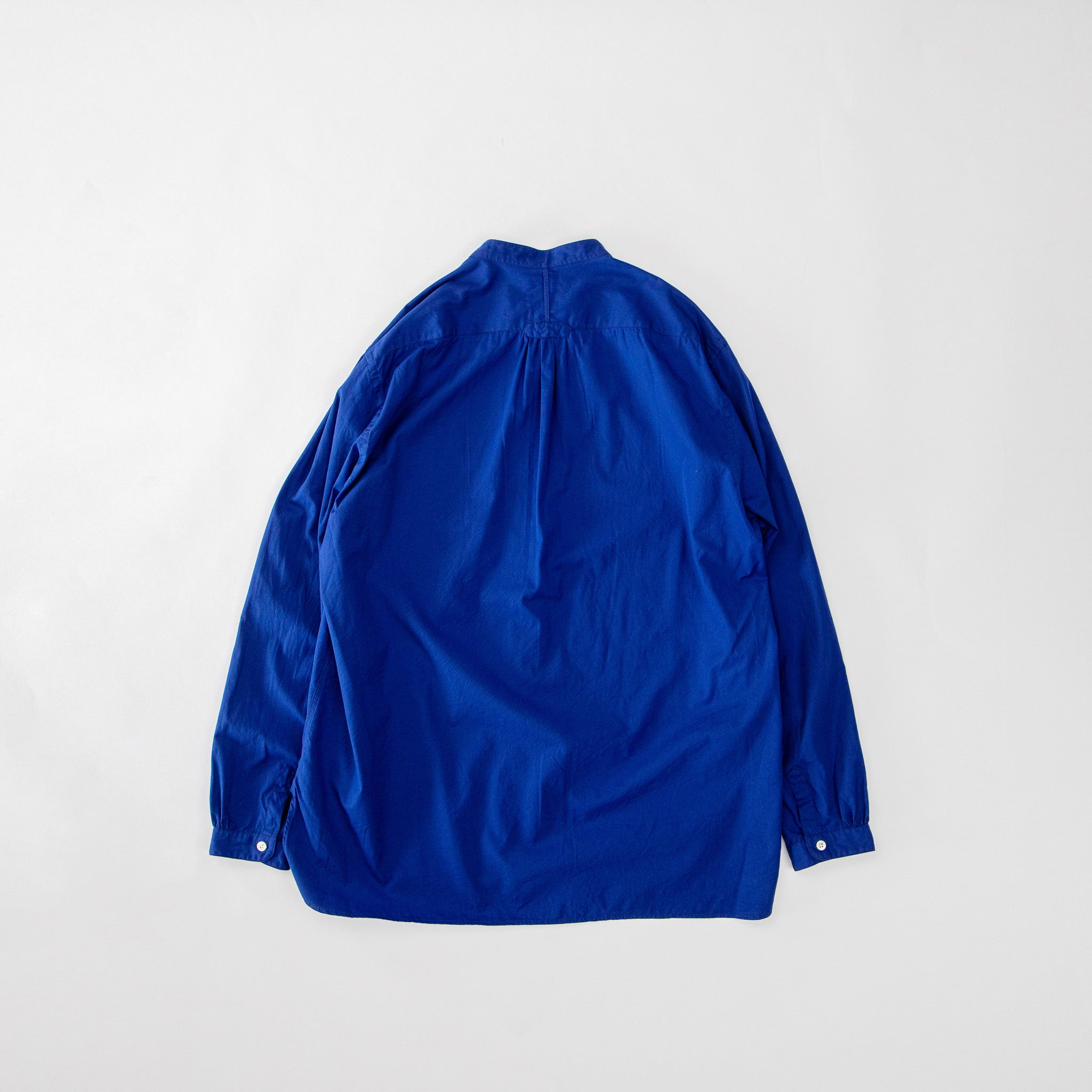 Band Collar Long Sleeve Shirt