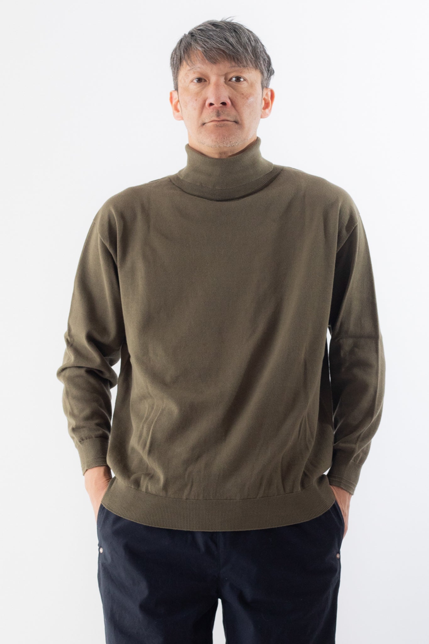 Cotton Knit Turtleneck｜DELICIOUS（デリシャス）