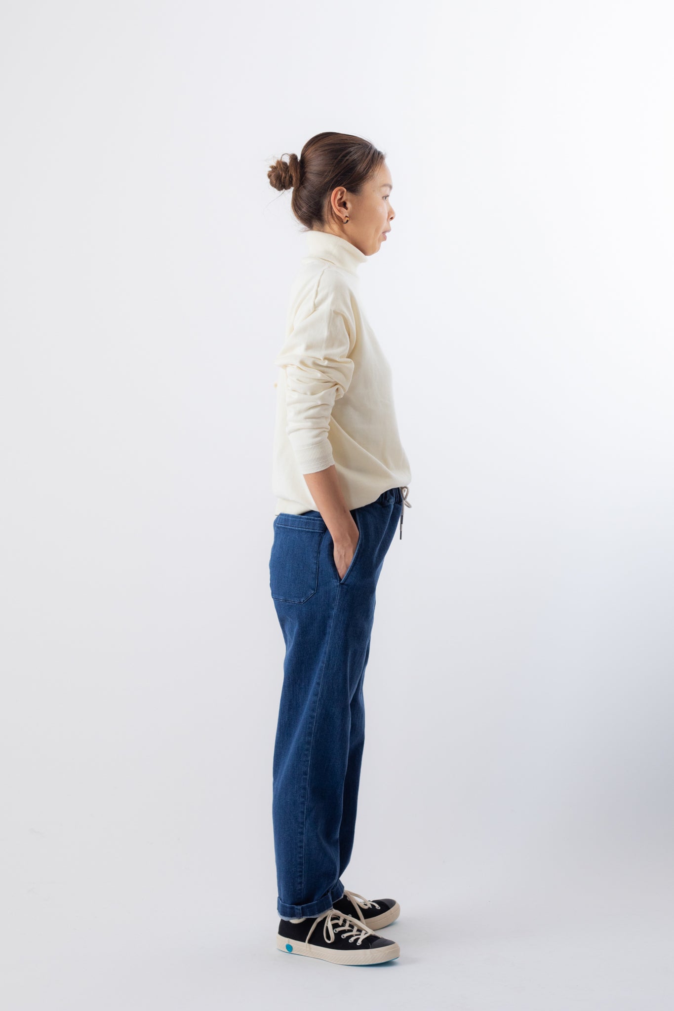 164cm / BLU / S