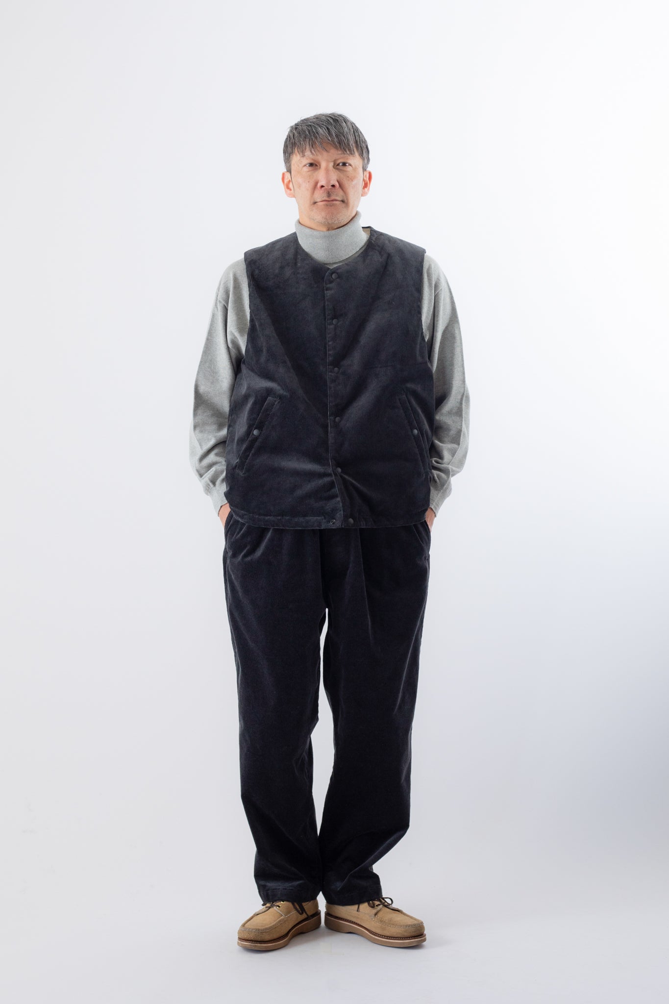 PADDED Corduroy Vest｜DELICIOUS（デリシャス）