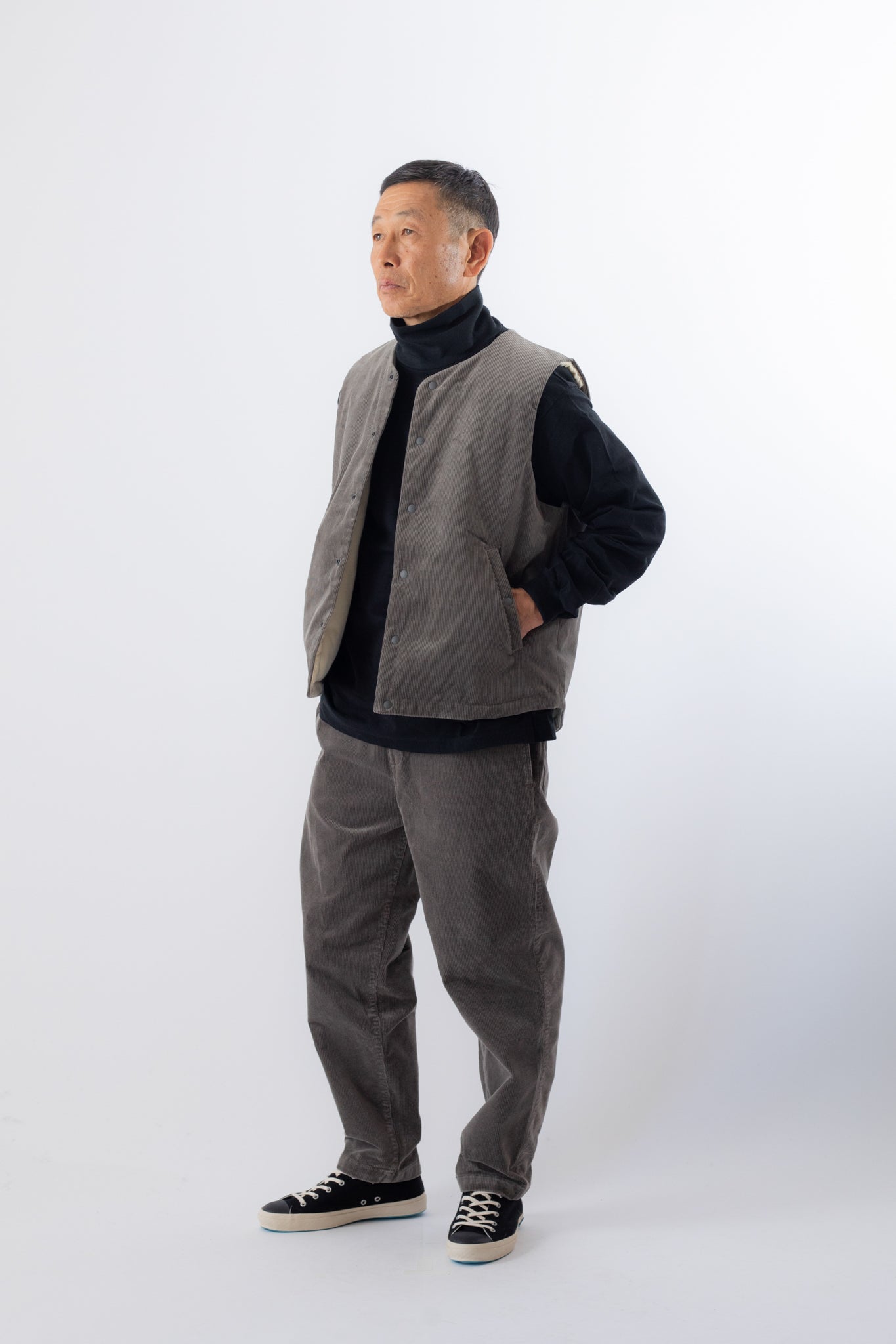 174cm / GRY / M