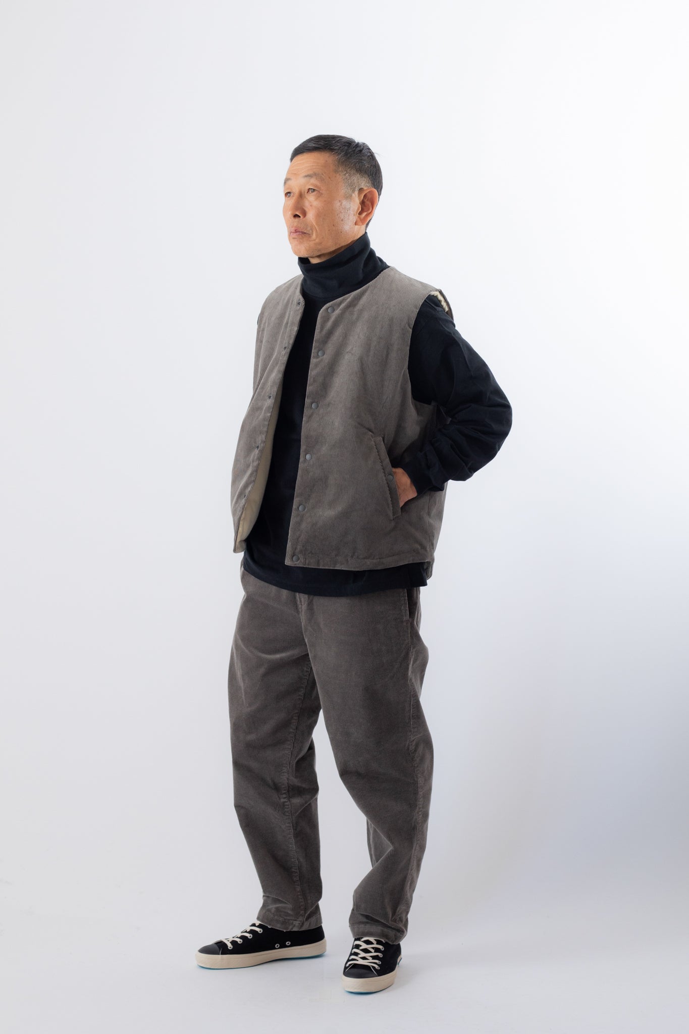 174cm / GRY / M