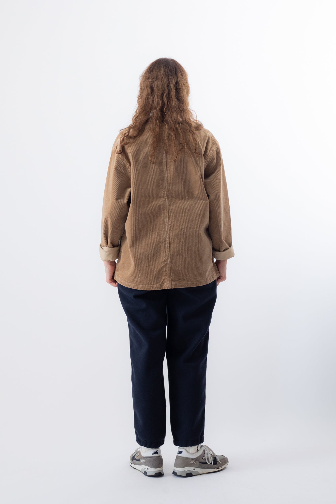 Corduroy Collarless Jacket｜DELICIOUS（デリシャス）