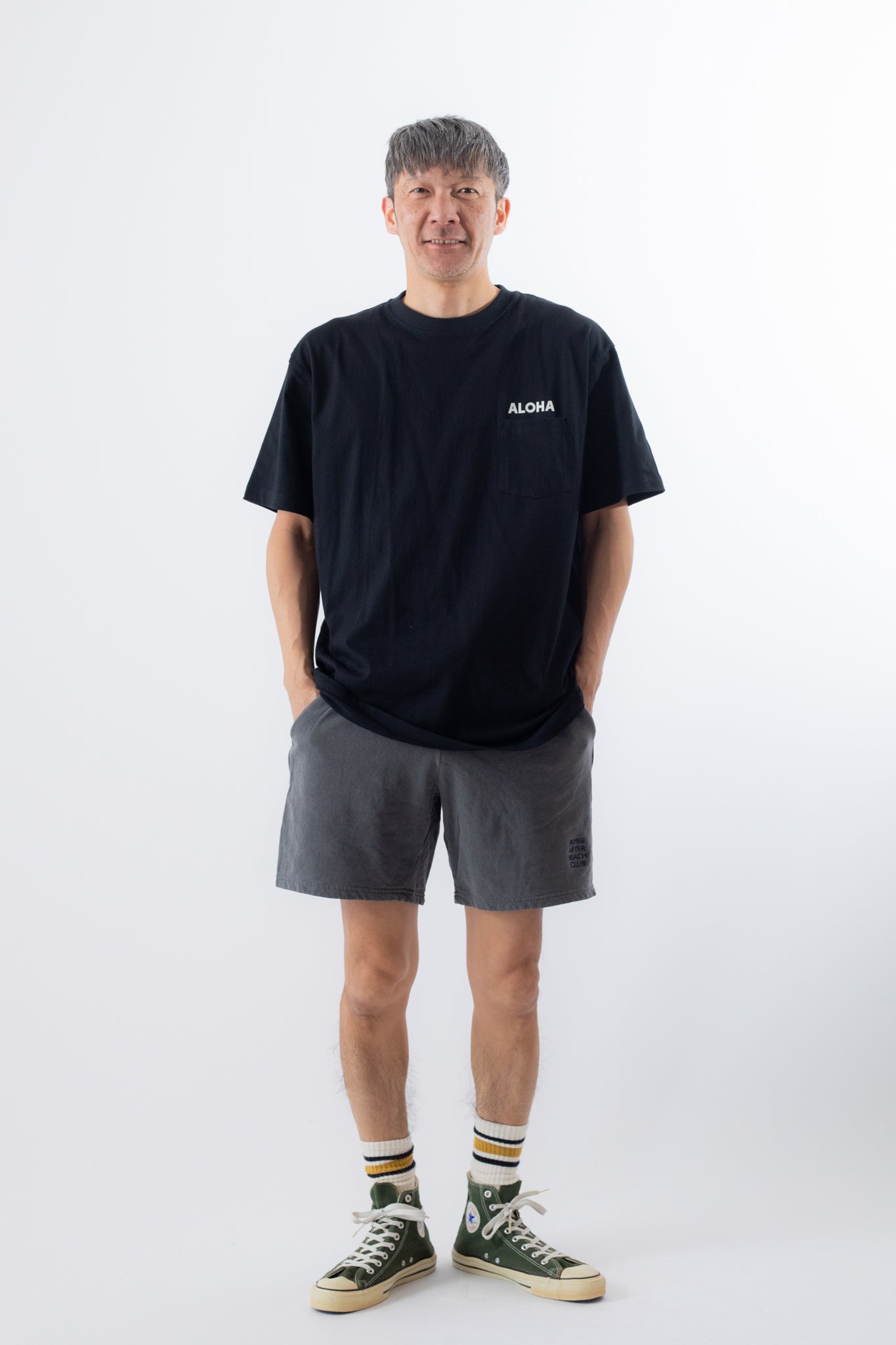 ALOHA WAVE Pocket T-shirt - JAMES & CO. 鎌倉 公式サイト