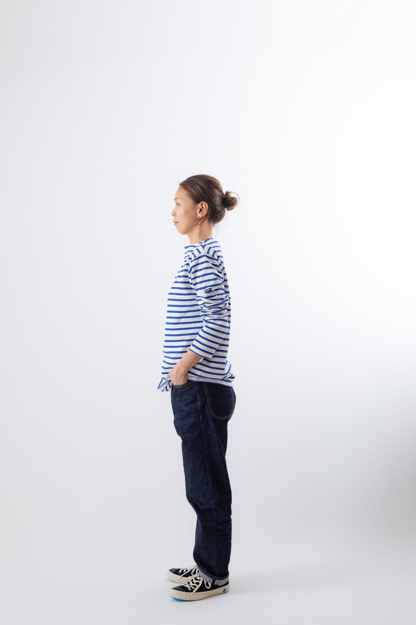 NEIGE/GITANE　（ホワイト/コバルトブルー）T4着用