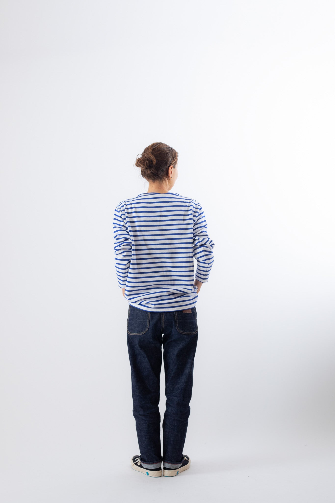 NEIGE/GITANE　（ホワイト/コバルトブルー）T4着用