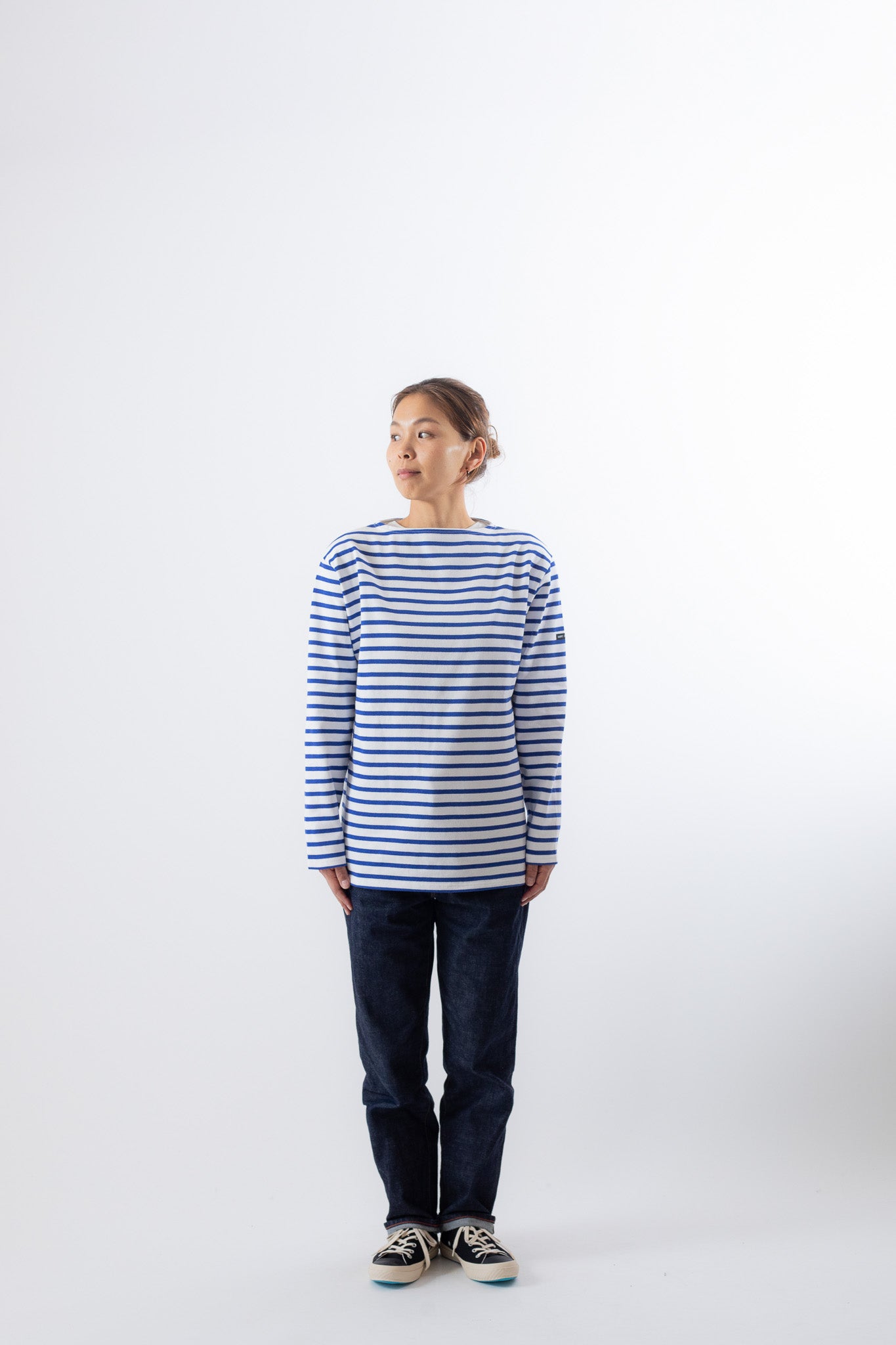 NEIGE/GITANE　（ホワイト/コバルトブルー）T4着用