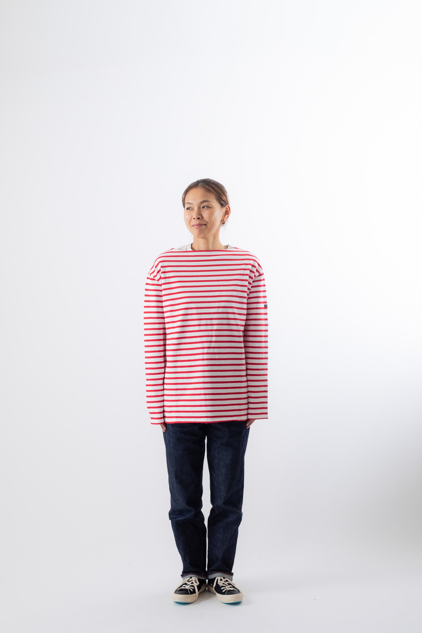 NEIGE/TULIPE　（ホワイト/レッド）T6着用