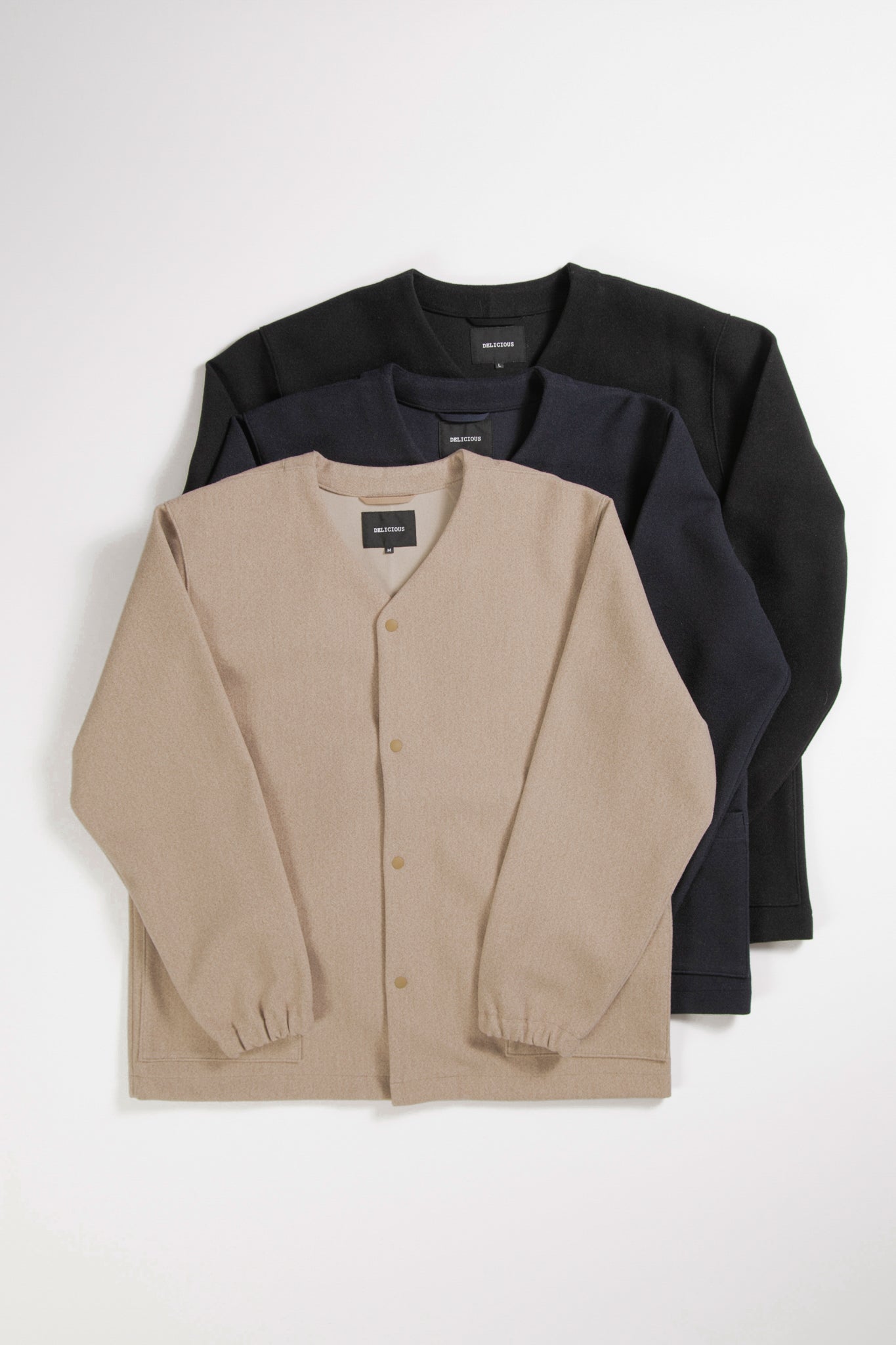 Melton Cardigan｜DELICIOUS（デリシャス）