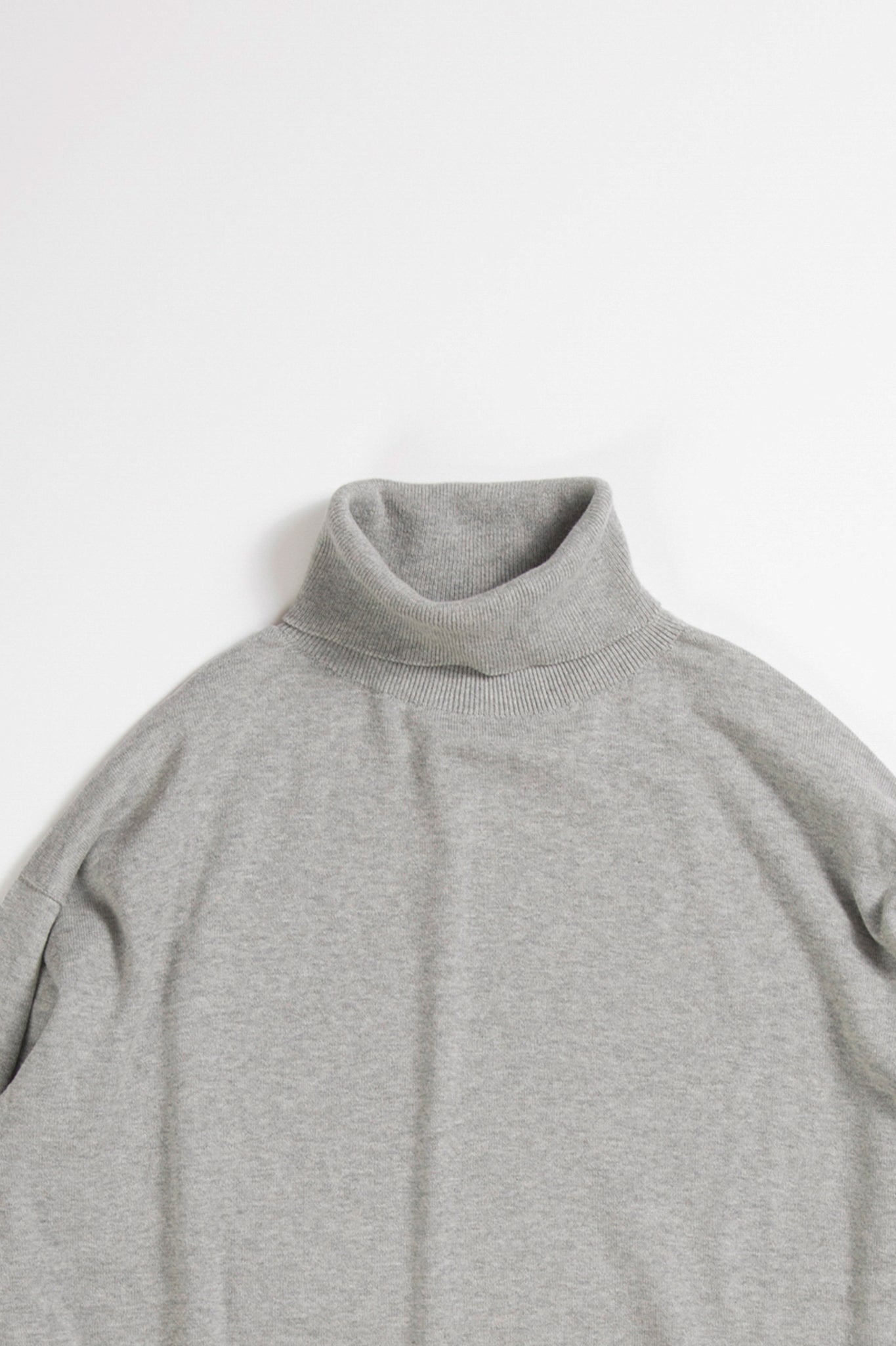 Cotton Knit Turtleneck