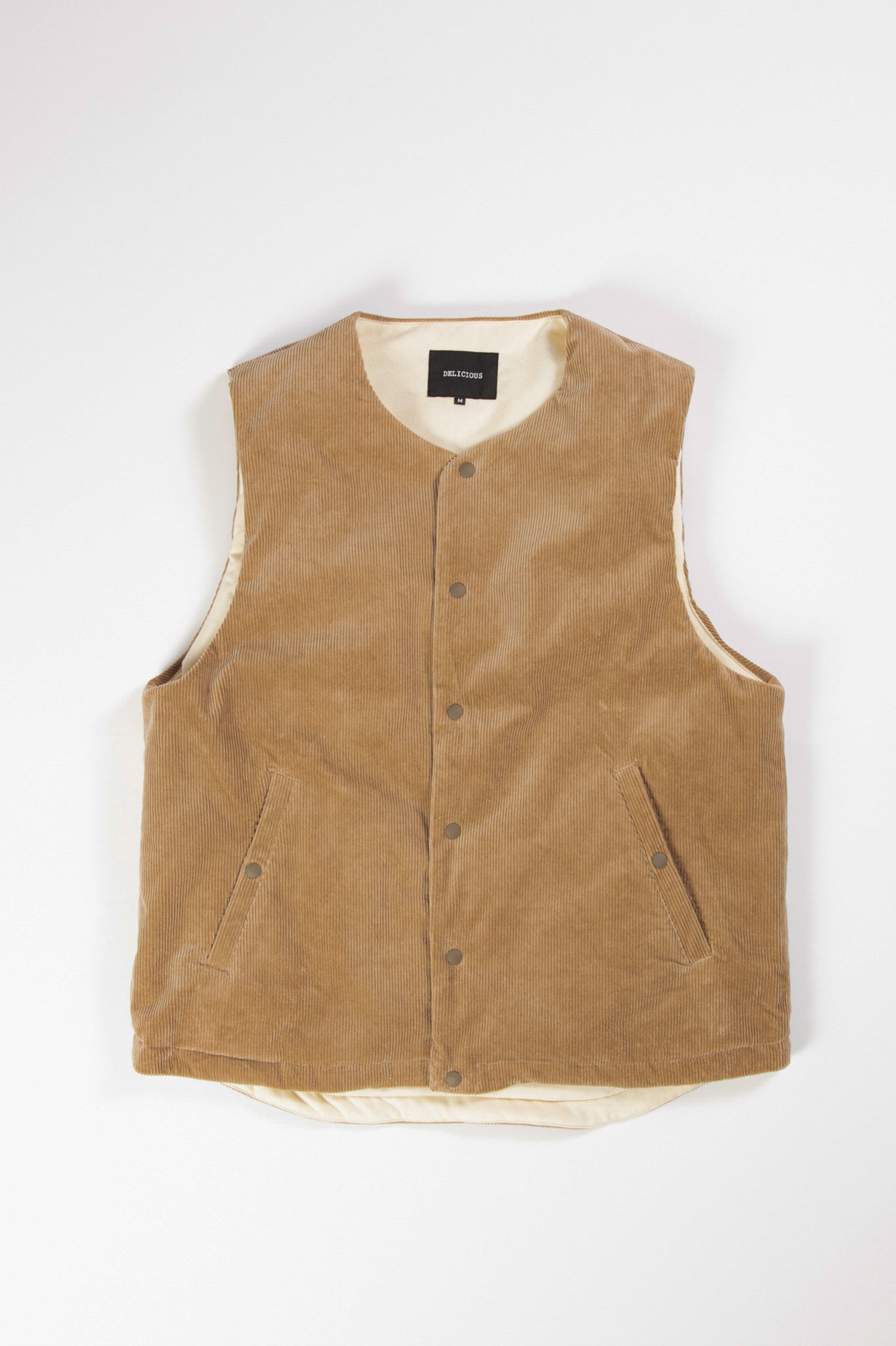 PADDED Corduroy Vest｜DELICIOUS（デリシャス）