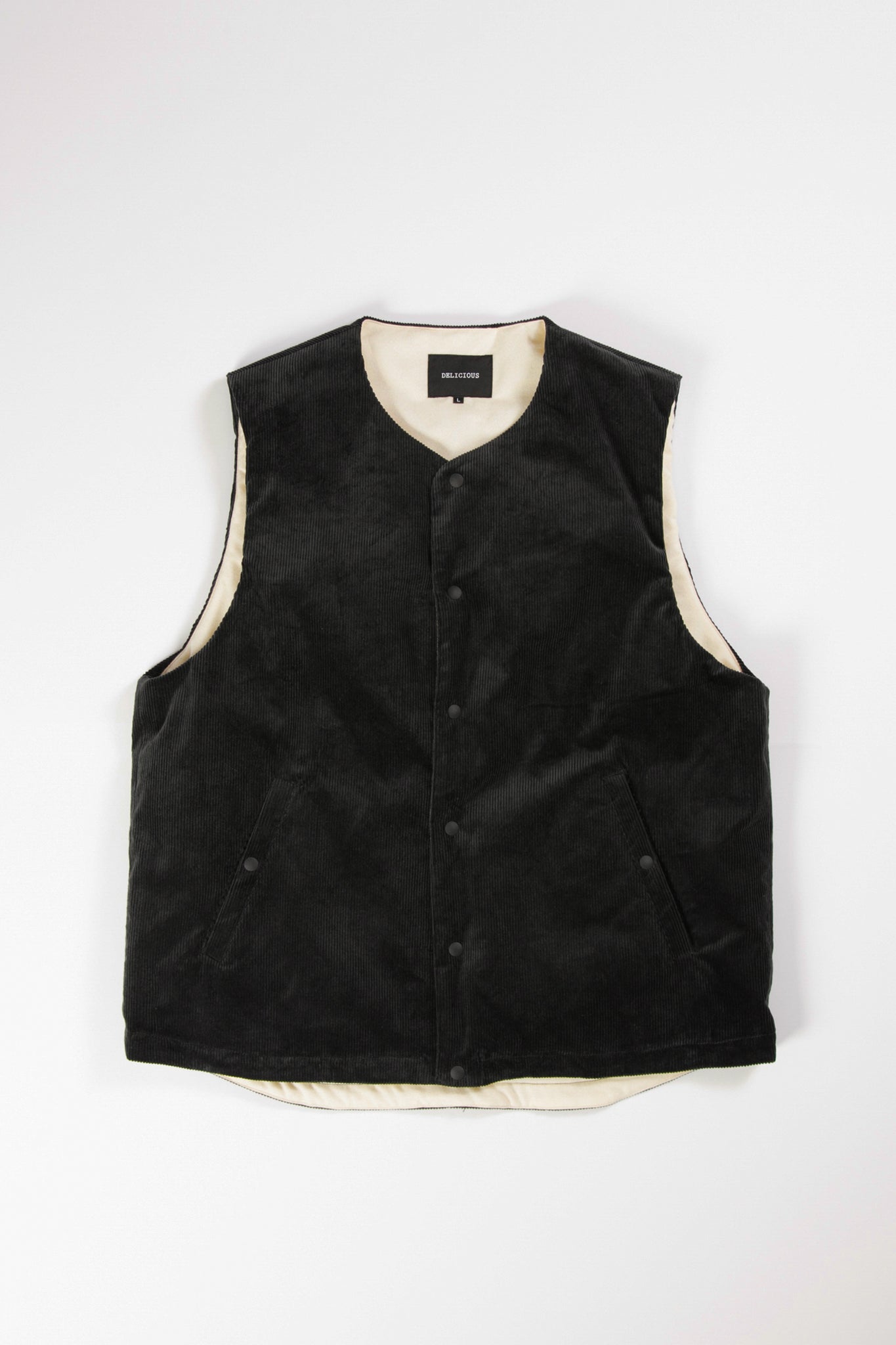 PADDED Corduroy Vest｜DELICIOUS（デリシャス）