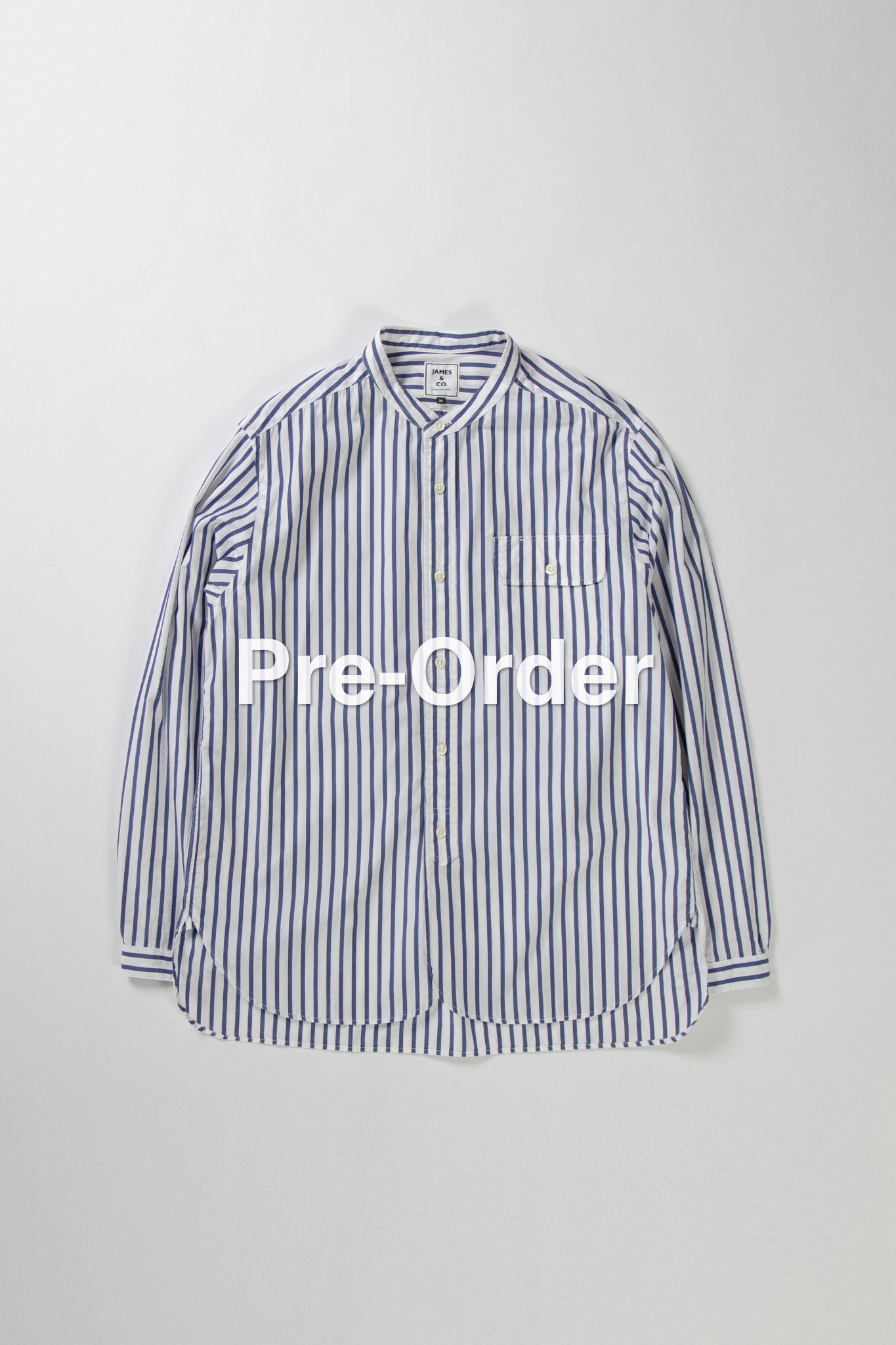 Band Collar Shirt（26SS Pre-Order）