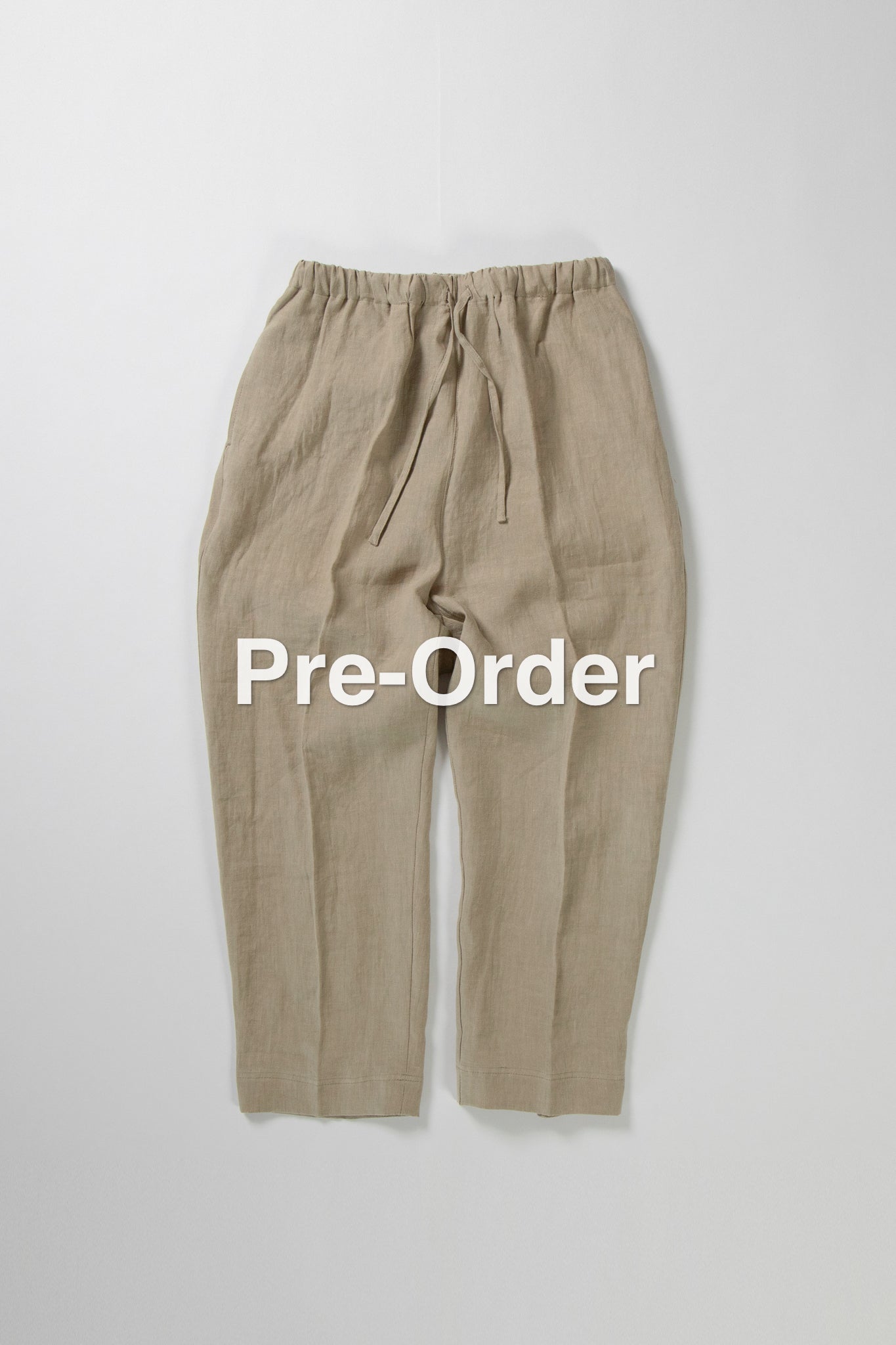 LINEN Easy Pants（26SS Pre-Order）