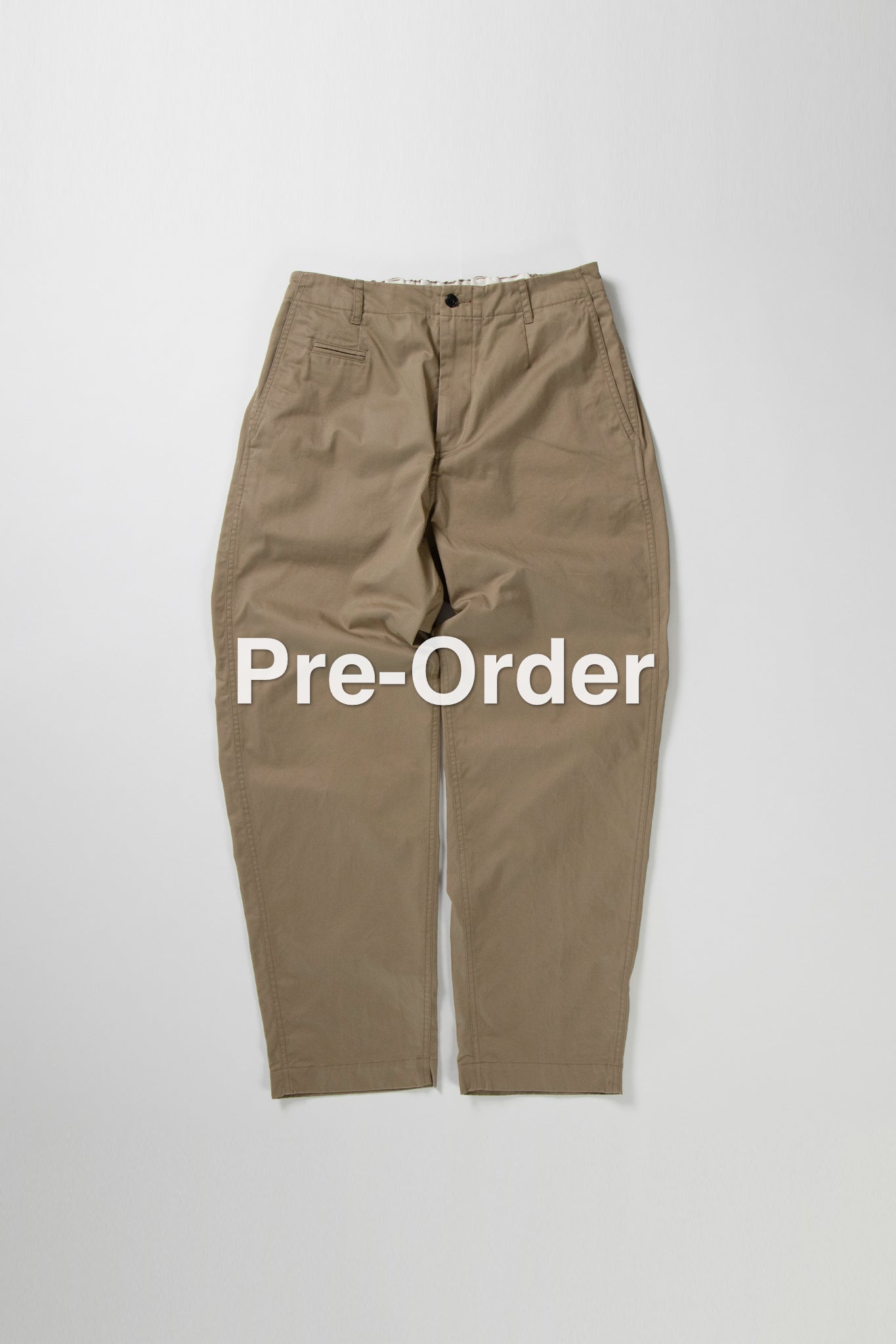Wide Chino Pants（26SS Pre-Order）