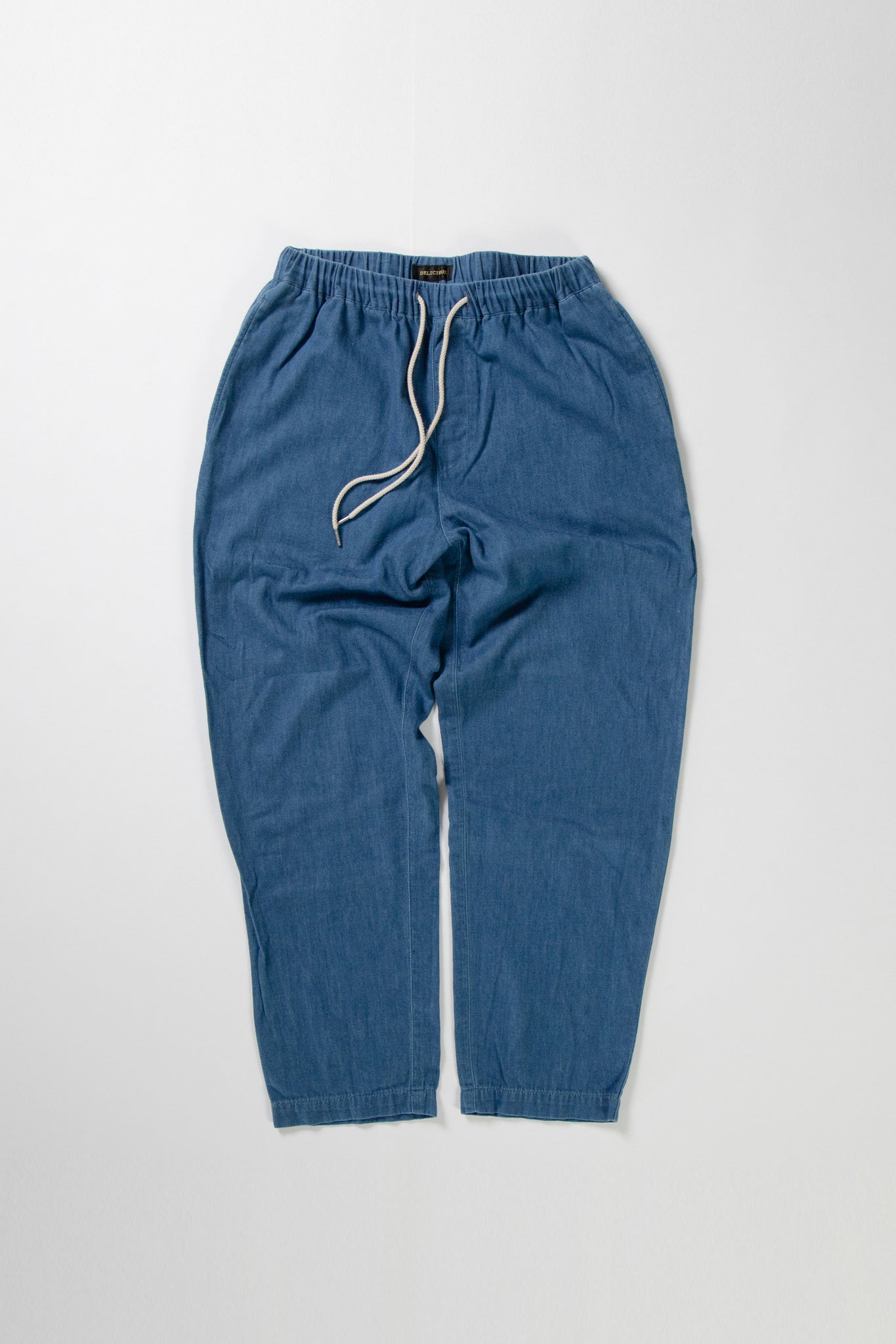 Light Denim Easy Pants