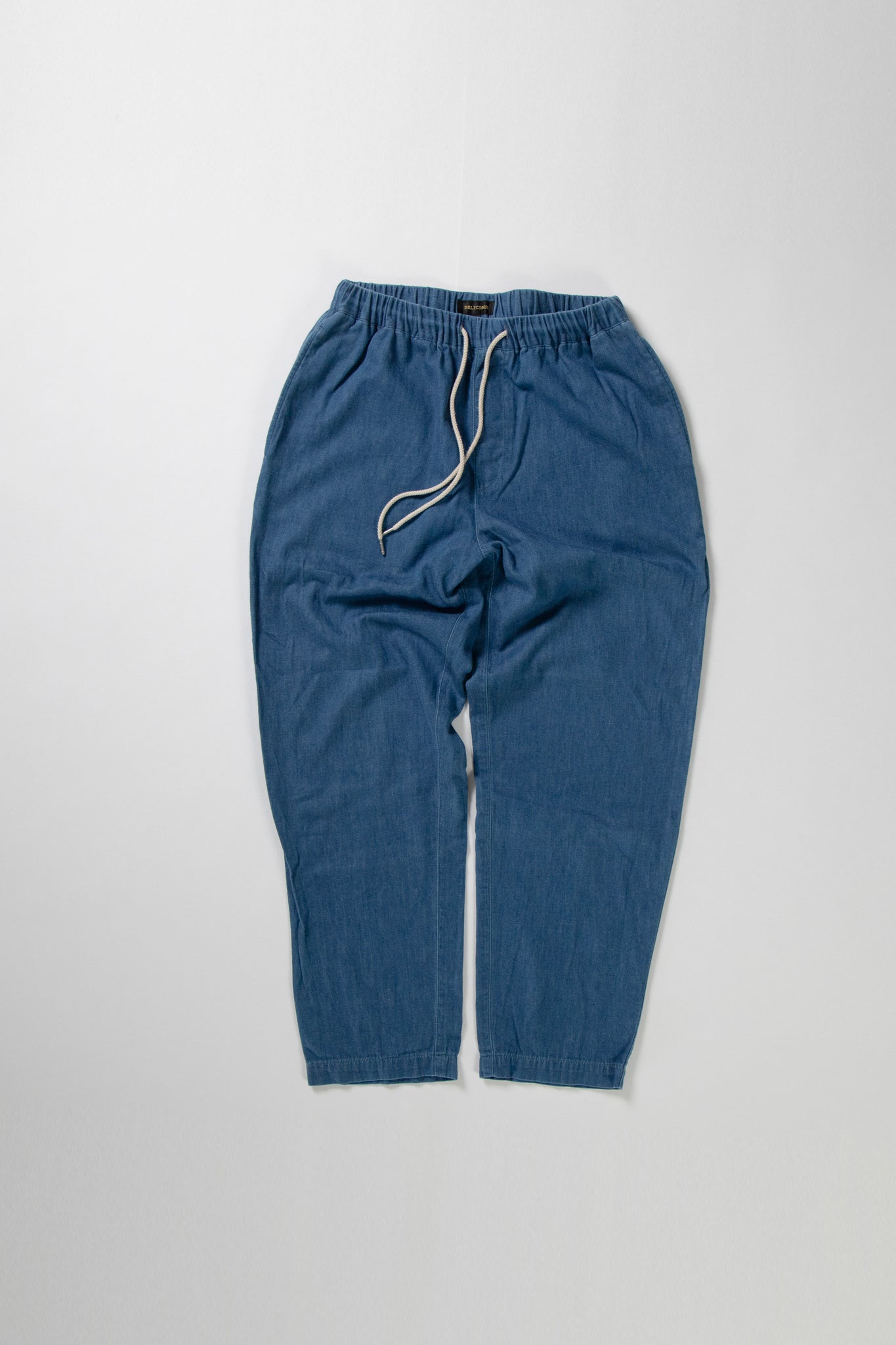 Light Denim Easy Pants