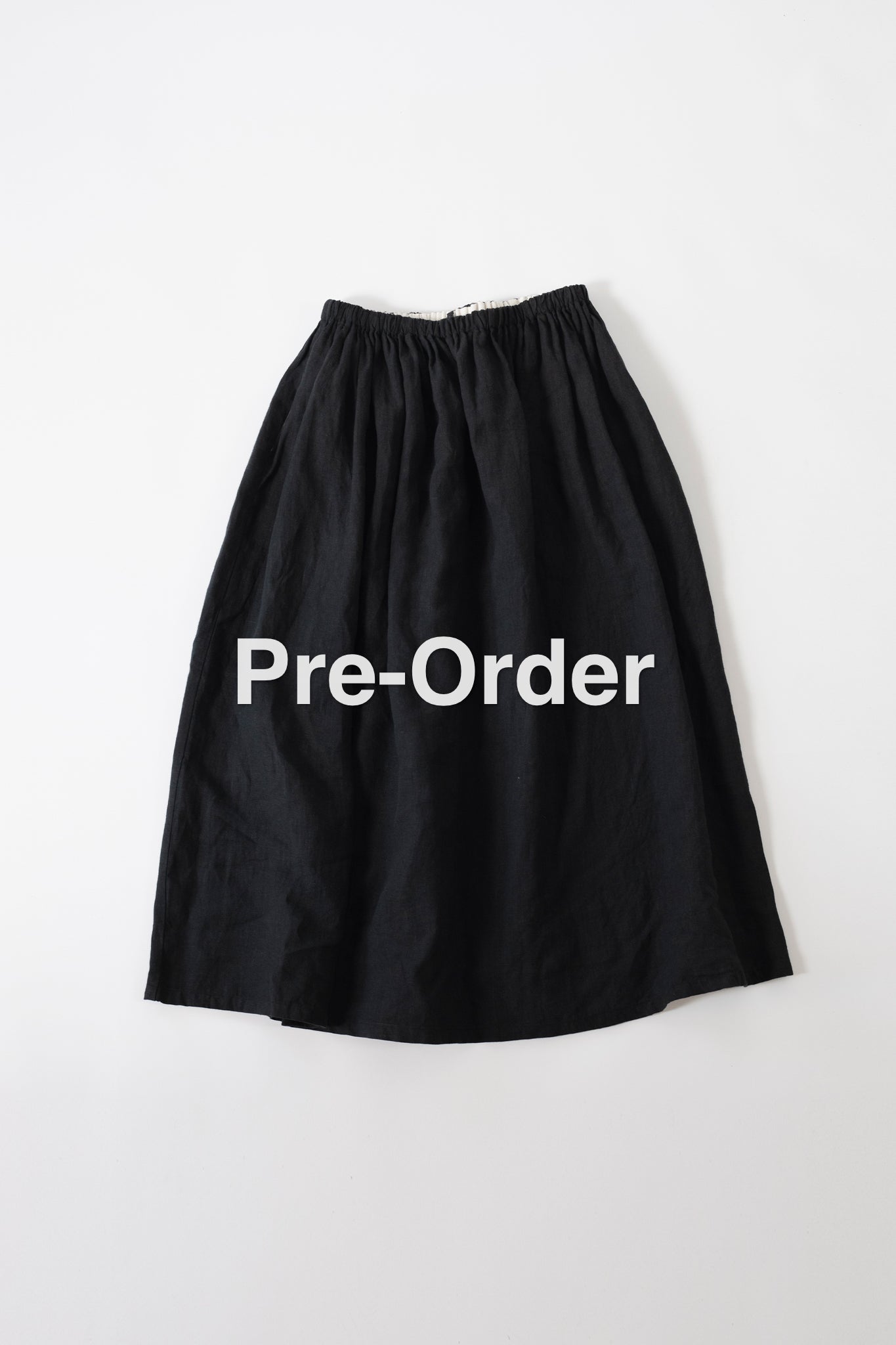 LINEN Gather Skirt（26SS Pre-Order）