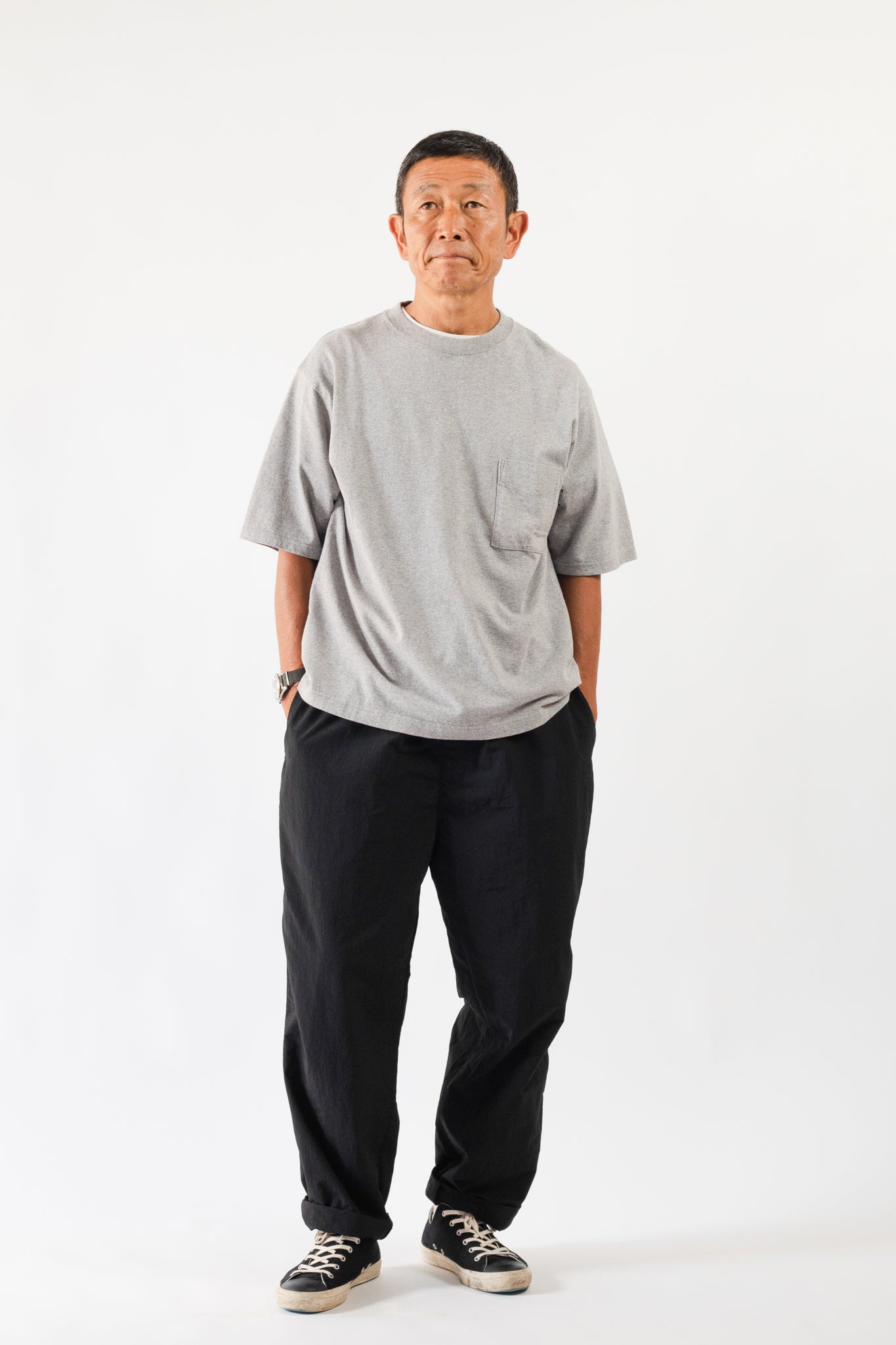 174cm / GRY / M