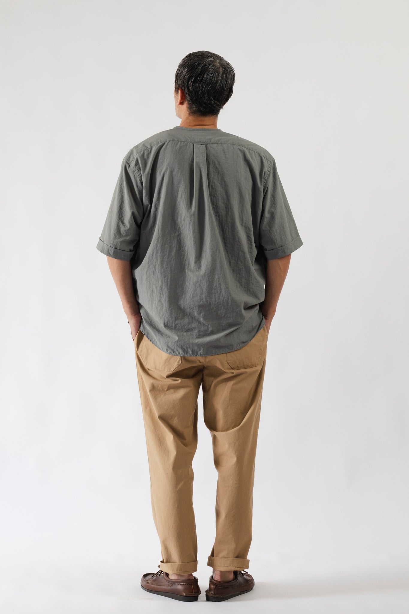 No-Collar S/S Shirt | JAMES & CO. STANDARD SHIRT | JAMES & CO.鎌倉