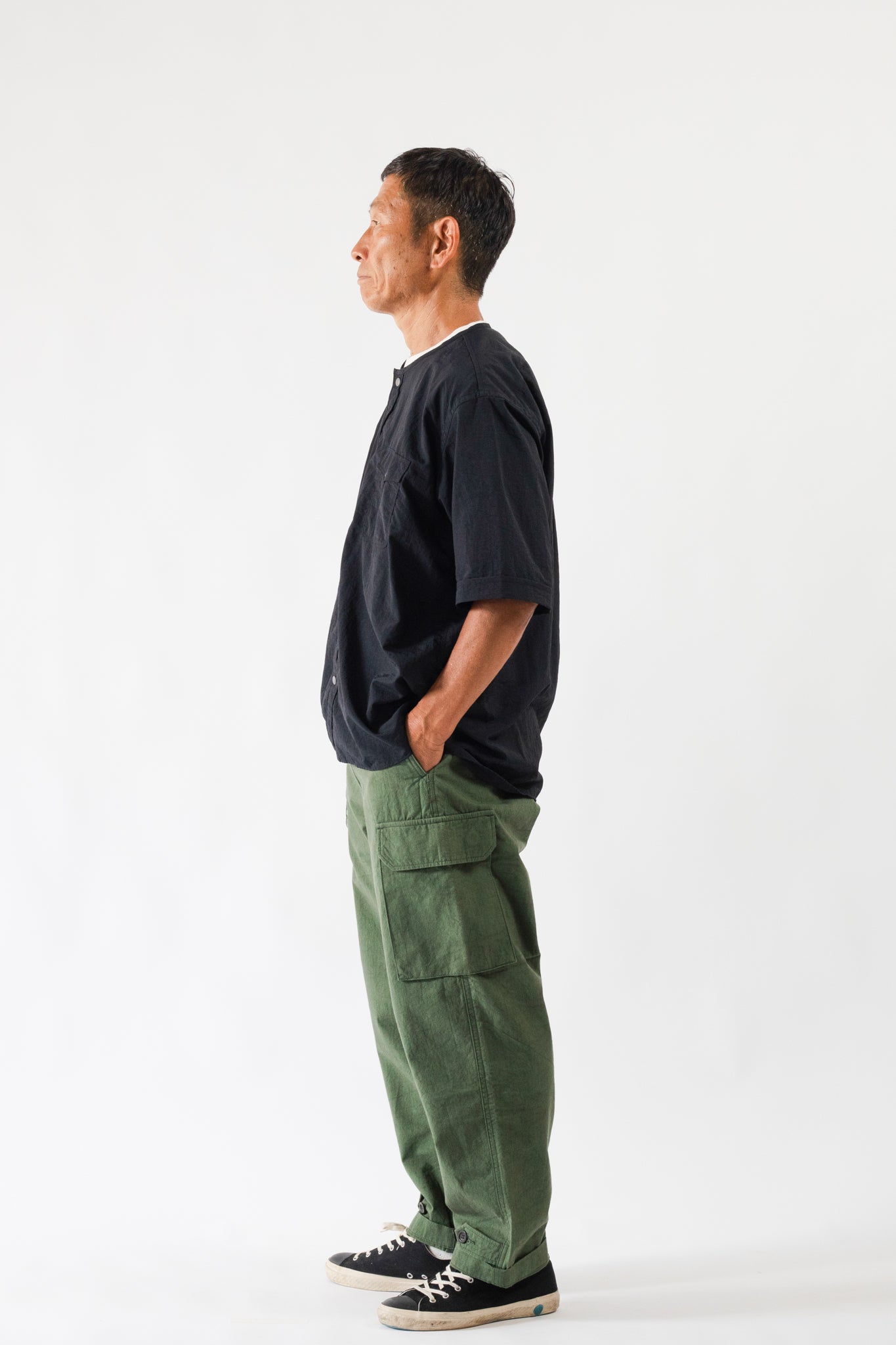 WIDE FRENCH CARGO PANTS -RIPSTOP- ｜STUDIO ORIBE（スタジオオリベ