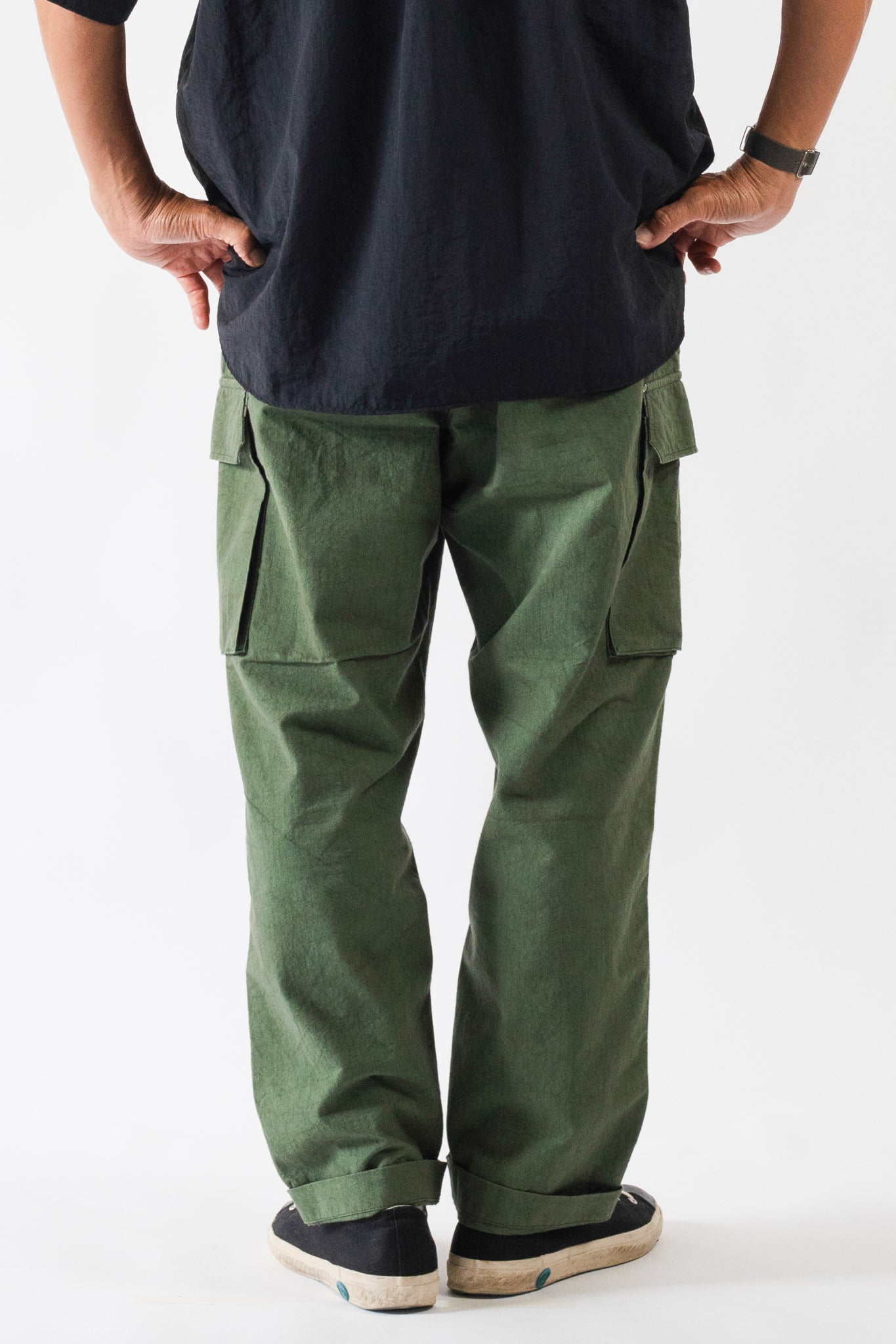 WIDE FRENCH CARGO PANTS -RIPSTOP- ｜STUDIO ORIBE（スタジオオリベ