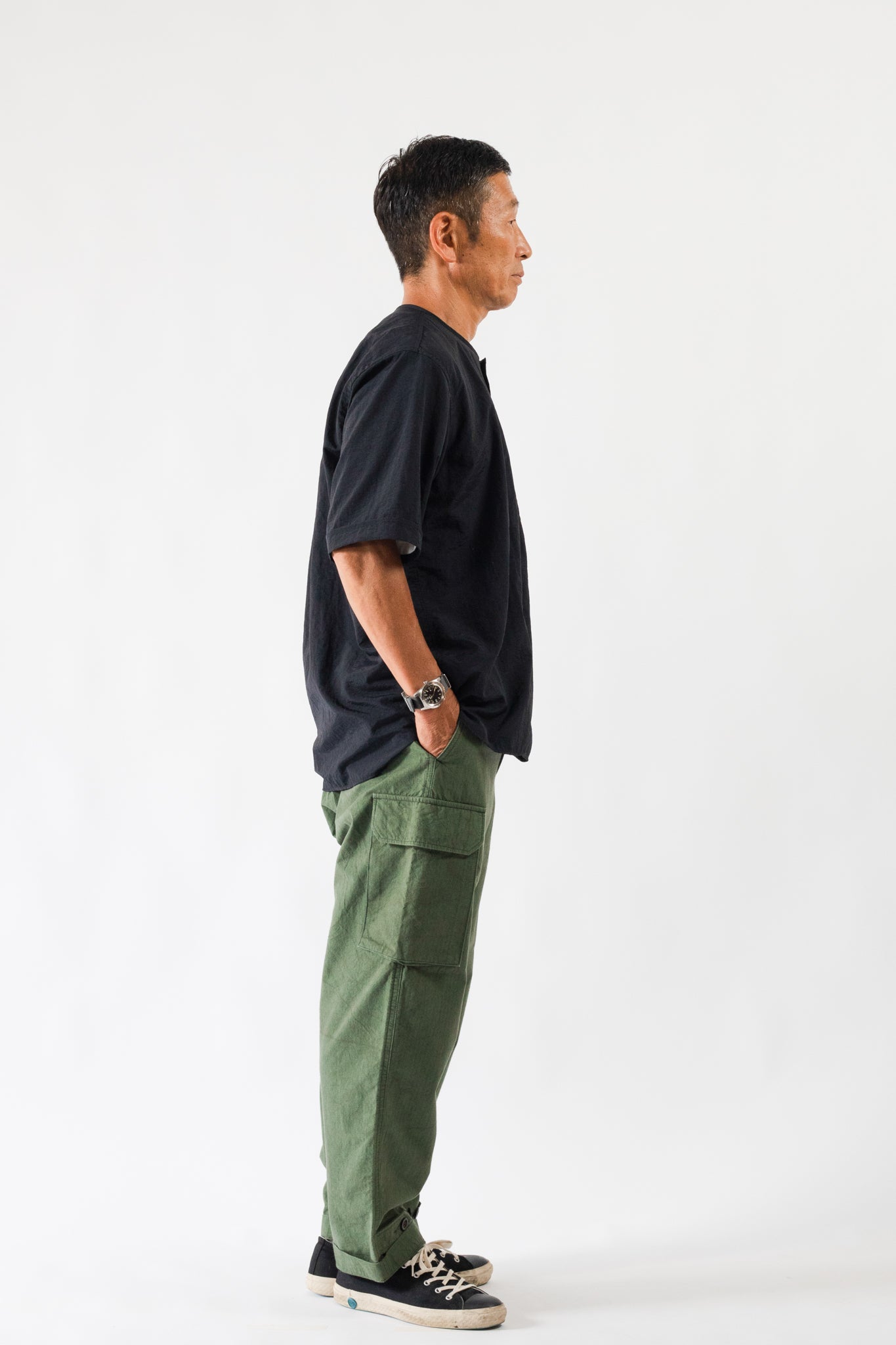 WIDE FRENCH CARGO PANTS -RIPSTOP- - JAMES & CO. 鎌倉 公式サイト