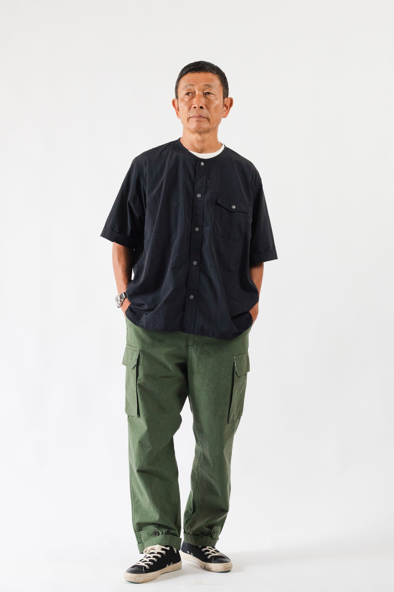 WIDE FRENCH CARGO PANTS -RIPSTOP- - JAMES & CO. 鎌倉 公式サイト
