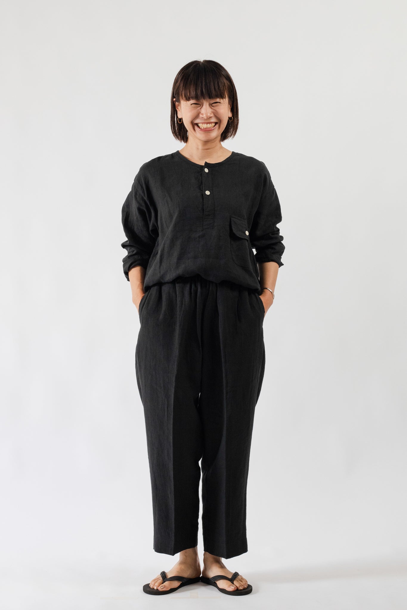 LINEN Easy Pants | DELICIOUS（デリシャス）| JAMES & CO.鎌倉