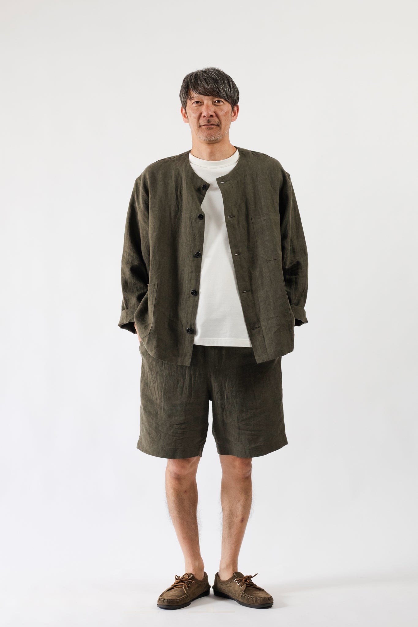 LINEN Coveralls | DELICIOS（デリシャス）| JAMES & CO.鎌倉