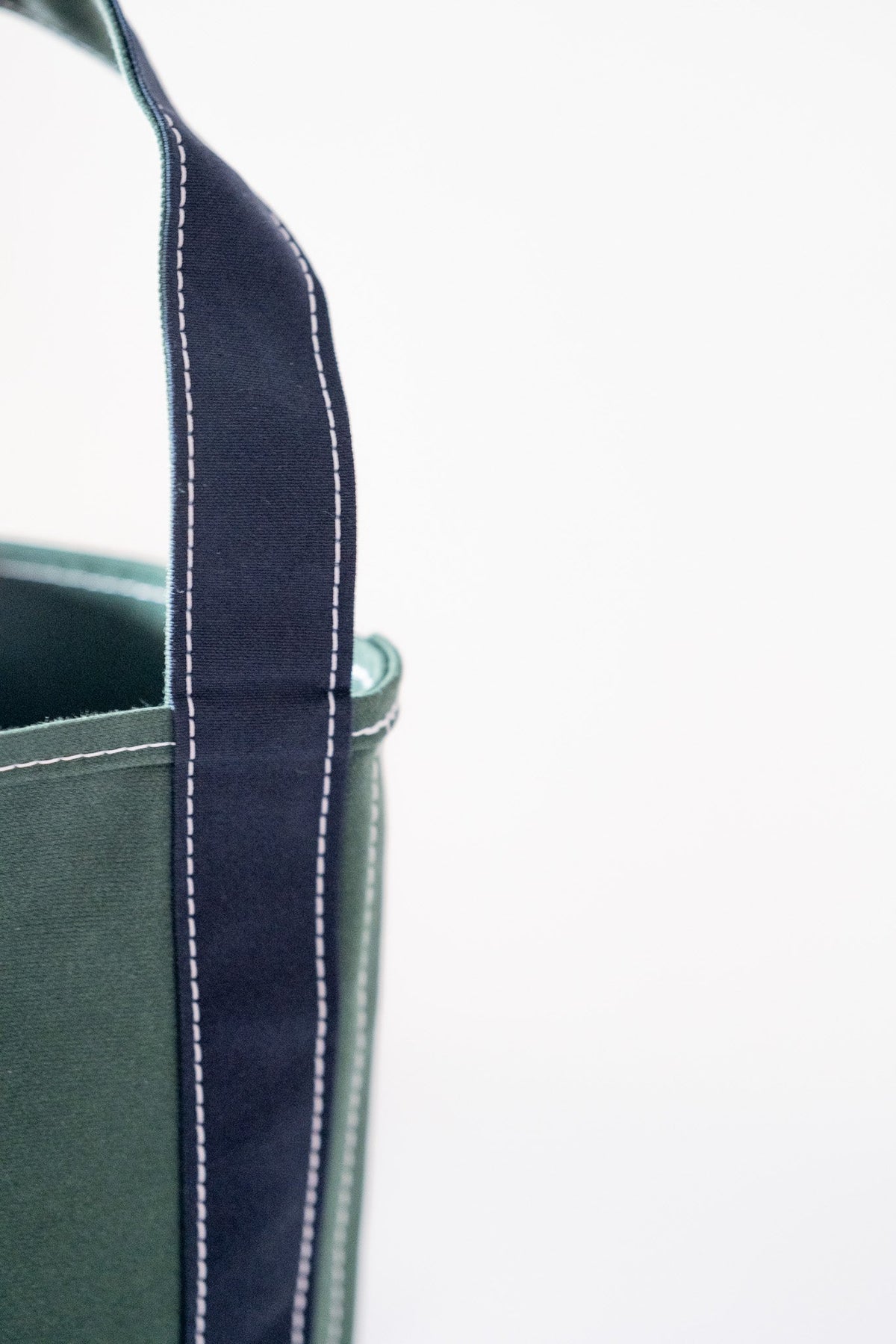 BAGUETTE TOTE MINI - DK-BROWN/SMOKY-BLUE