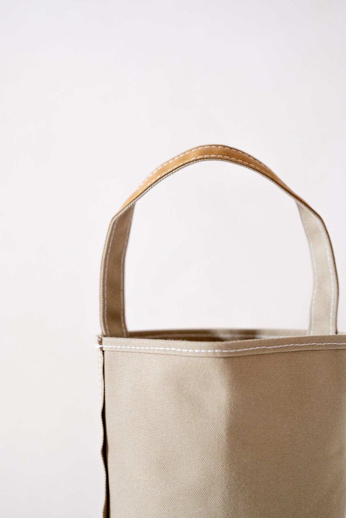 BAGUETTE TOTE SMALL - DK-BROWN/SMOKY-BLUE