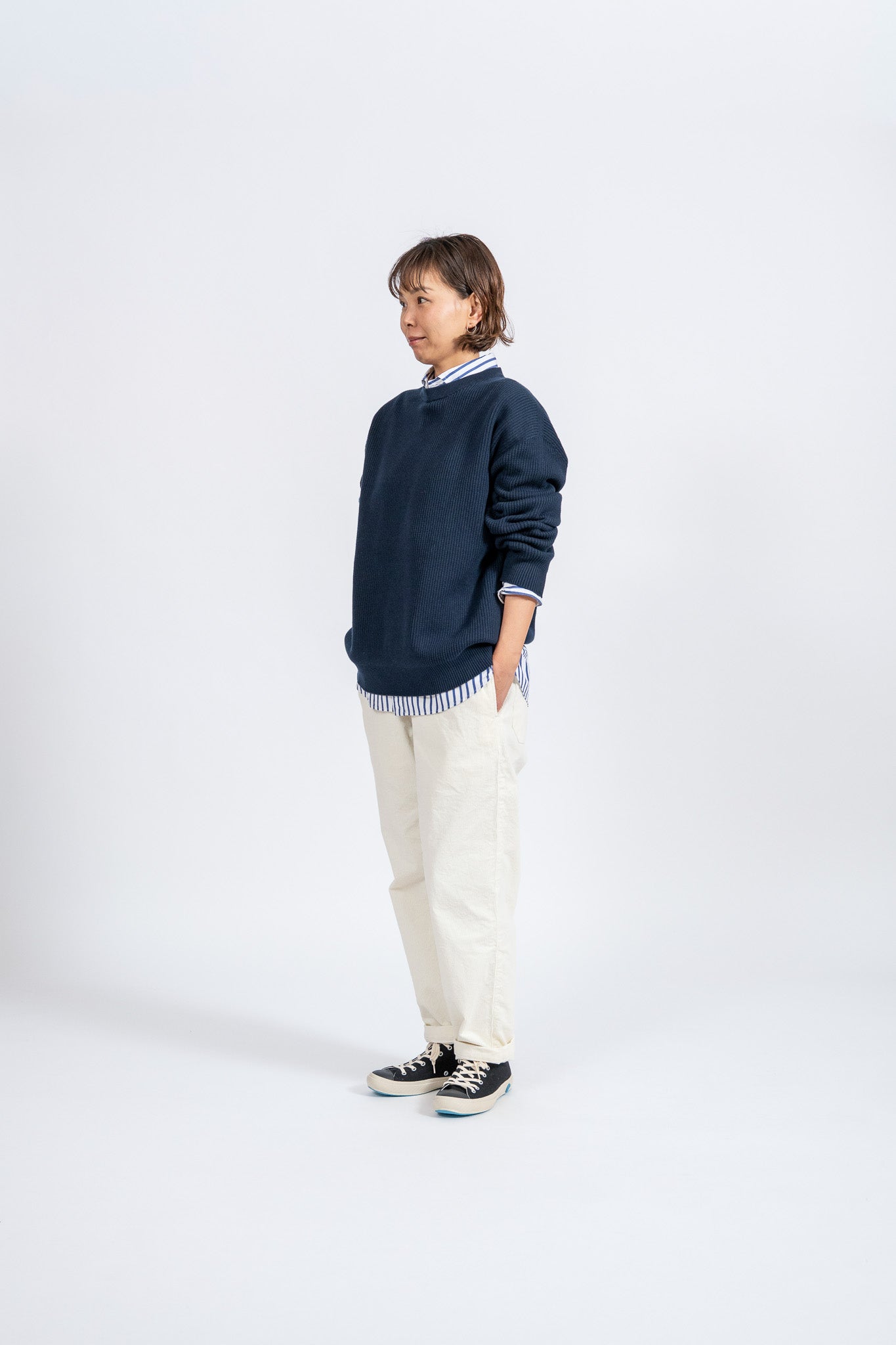 Corduroy Easy Pants - OFF
